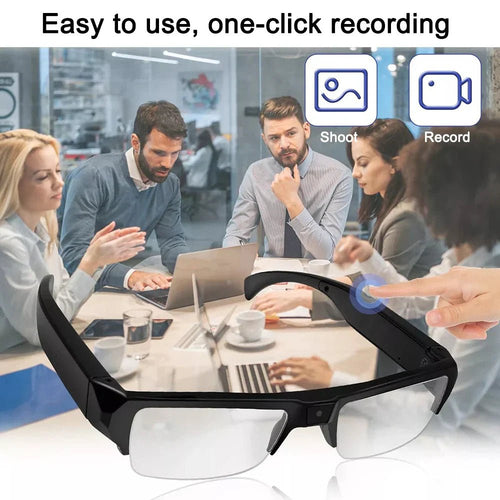 1080P HD Mini Camera Glasses Wearable DVR Video Recorder Black - Tienda1080P HD Mini Camera Glasses Wearable DVR Video Recorder Black9220992467175OBA1005007755280796TiendaOBAOBA1005007755280796Electronics > Business & Home Security > Security Cameras & Accessories1080P HD Mini Camera Glasses Wearable DVR Video Recorder Black
