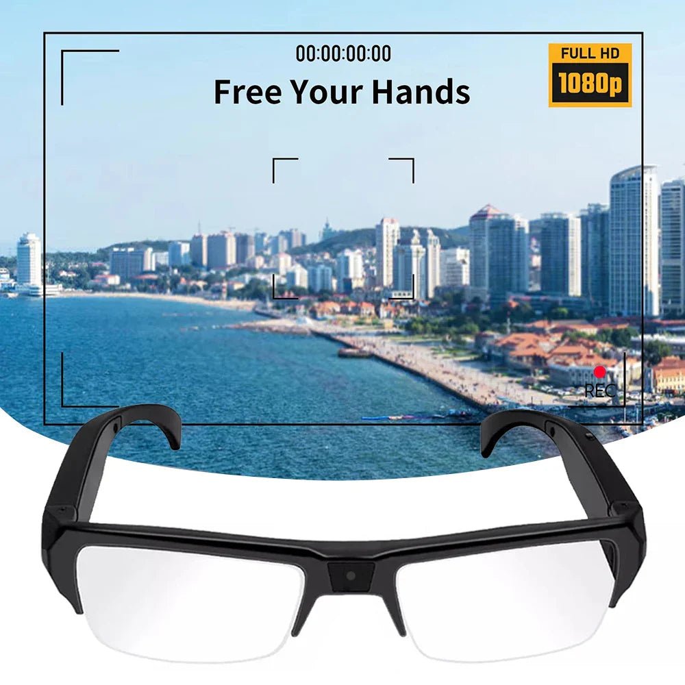 1080P HD Mini Camera Glasses Wearable DVR Video Recorder Black - Tienda1080P HD Mini Camera Glasses Wearable DVR Video Recorder Black9220992467175OBA1005007755280796TiendaOBAOBA1005007755280796Electronics > Business & Home Security > Security Cameras & Accessories1080P HD Mini Camera Glasses Wearable DVR Video Recorder Black