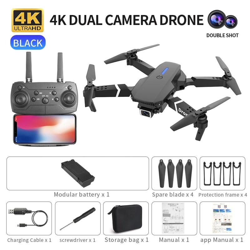 2021 NEW Drone 4k profession HD Wide Angle Camera 1080P WiFi fpv Drone Dual Camera Height Keep Drones Camera Helicopter Toys - Tienda2021 NEW Drone 4k profession HD Wide Angle Camera 1080P WiFi fpv Drone Dual Camera Height Keep Drones Camera Helicopter ToysNo camera 1 battery225183266020583256801935180992-No camera 1 battery-ChinaTiendaOBA3256801935180992-No camera 1 battery-ChinaAudio & Video > CCTV2021 NEW Drone 4k profession HD Wide Angle Camera 1080P WiFi fpv Drone Dual Camera Height Keep Dr