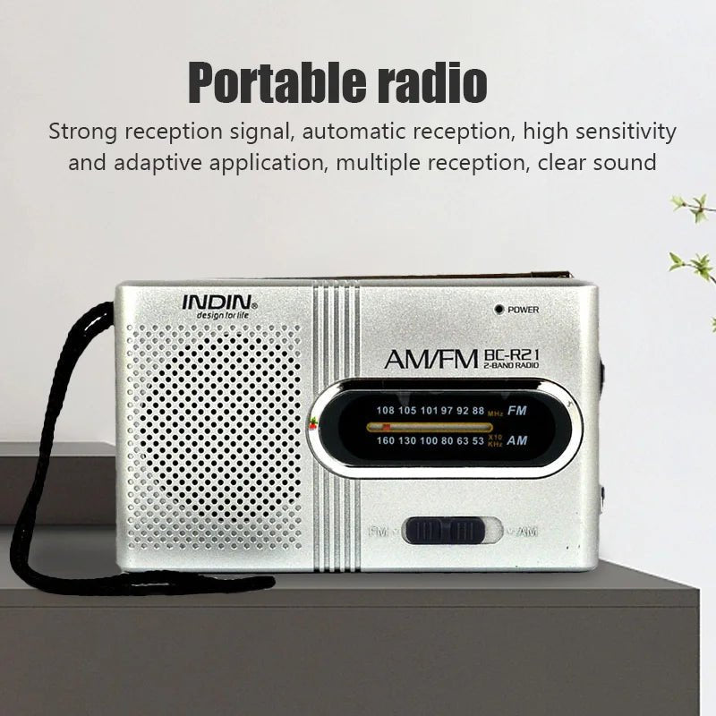 BC - R21 Mini AM/FM Portable Radio - TiendaBC - R21 Mini AM/FM Portable RadioOBA10050064669867459110125052135OBA1005006466986745TiendaOBAOBA1005006466986745RadiosBC - R21 Mini AM/FM Portable Radio