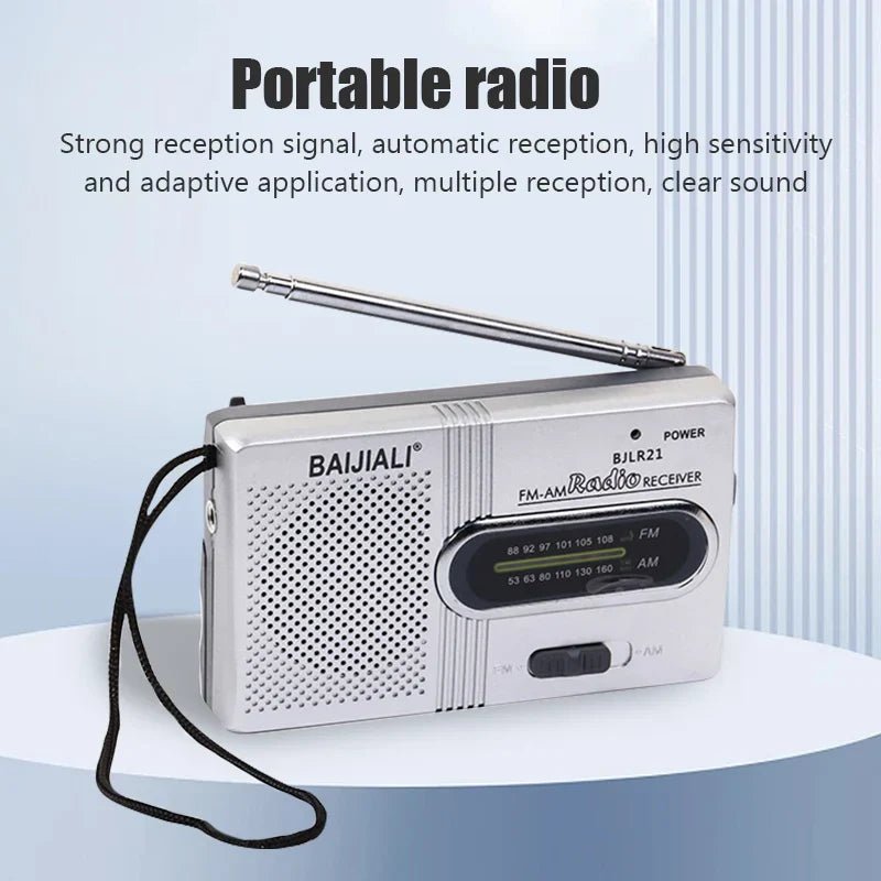 BC - R21 Mini AM/FM Portable Radio - TiendaBC - R21 Mini AM/FM Portable RadioOBA10050064669867459110125052135OBA1005006466986745TiendaOBAOBA1005006466986745RadiosBC - R21 Mini AM/FM Portable Radio