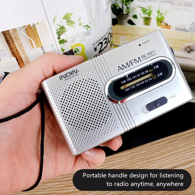 BC - R21 Mini AM/FM Portable Radio - TiendaBC - R21 Mini AM/FM Portable RadioOBA10050064669867459110125052135OBA1005006466986745TiendaOBAOBA1005006466986745RadiosBC - R21 Mini AM/FM Portable Radio