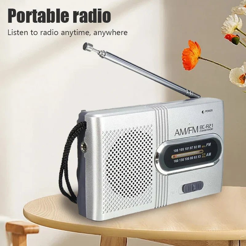 BC - R21 Mini AM/FM Portable Radio - TiendaBC - R21 Mini AM/FM Portable RadioOBA10050064669867459110125052135OBA1005006466986745TiendaOBAOBA1005006466986745RadiosBC - R21 Mini AM/FM Portable Radio