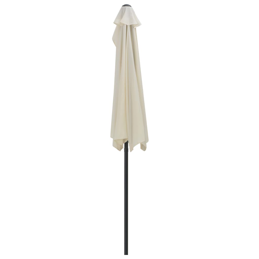 NNEVL Balcony Parasol with Aluminium Pole Sand 270x135 cm Half - TiendaNNEVL Balcony Parasol with Aluminium Pole Sand 270x135 cm Half871847562533944587TiendaNNEVL44587Outdoor Umbrellas & SunshadesNNEVL Balcony Parasol with Aluminium Pole Sand 270x135 cm Half