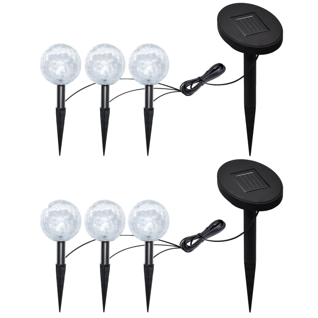 NNEVL Garden Lights 6 pcs LED with Spike Anchors & Solar Panels - TiendaNNEVL Garden Lights 6 pcs LED with Spike Anchors & Solar Panels8719883695815277121TiendaNNEVL277121Outdoor LightingNNEVL Garden Lights 6 pcs LED with Spike Anchors & Solar Panels