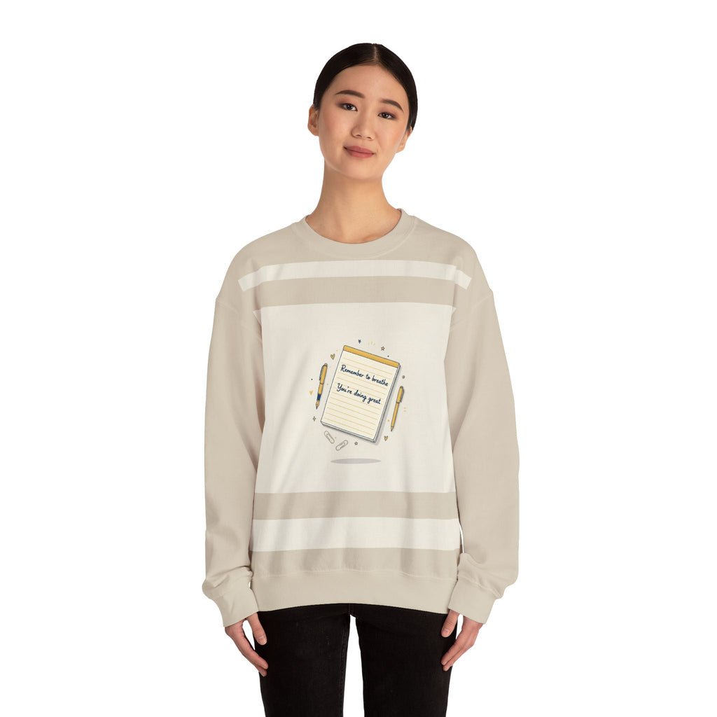 Note to Self handwritten sticky note crewneck sweatshirt | analogue reminder aesthetic - TiendaNote to Self handwritten sticky note crewneck sweatshirt | analogue reminder aestheticSNavy19264040207554669783TiendaPrintify19264040207554669783SweatshirtNote to Self handwritten sticky note crewneck sweatshirt | analogue reminder aesthetic