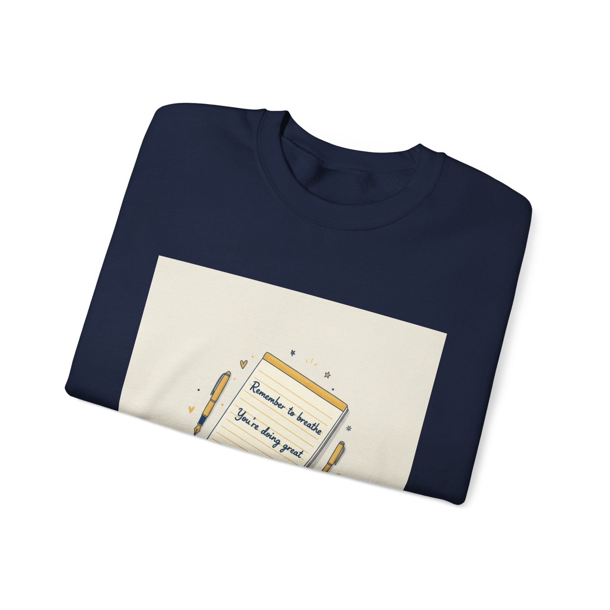 Note to Self handwritten sticky note crewneck sweatshirt | analogue reminder aesthetic - TiendaNote to Self handwritten sticky note crewneck sweatshirt | analogue reminder aestheticSNavy19264040207554669783TiendaPrintify19264040207554669783SweatshirtNote to Self handwritten sticky note crewneck sweatshirt | analogue reminder aesthetic
