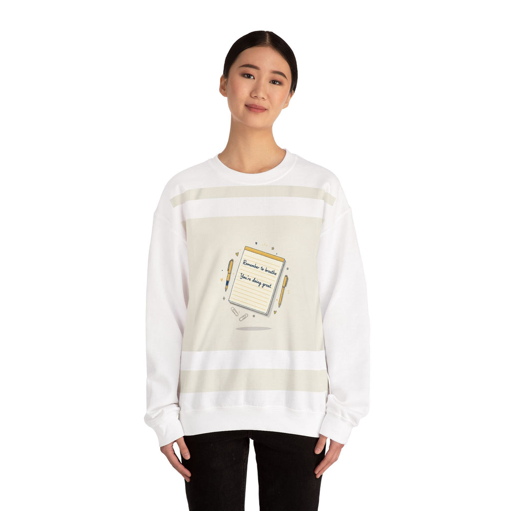 Note to Self handwritten sticky note crewneck sweatshirt | analogue reminder aesthetic - TiendaNote to Self handwritten sticky note crewneck sweatshirt | analogue reminder aestheticSNavy19264040207554669783TiendaPrintify19264040207554669783SweatshirtNote to Self handwritten sticky note crewneck sweatshirt | analogue reminder aesthetic