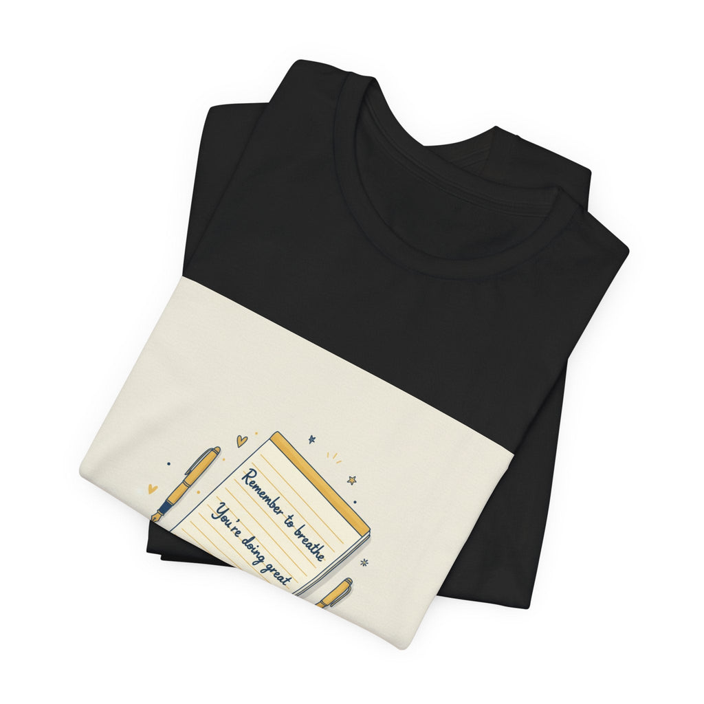 note to self notebook tee | post‑it note design, handwritten reminder - Tiendanote to self notebook tee | post‑it note design, handwritten reminderSNavy21097087120816678071TiendaPrintify21097087120816678071T-Shirtnote to self notebook tee | post‑it note design, handwritten reminder