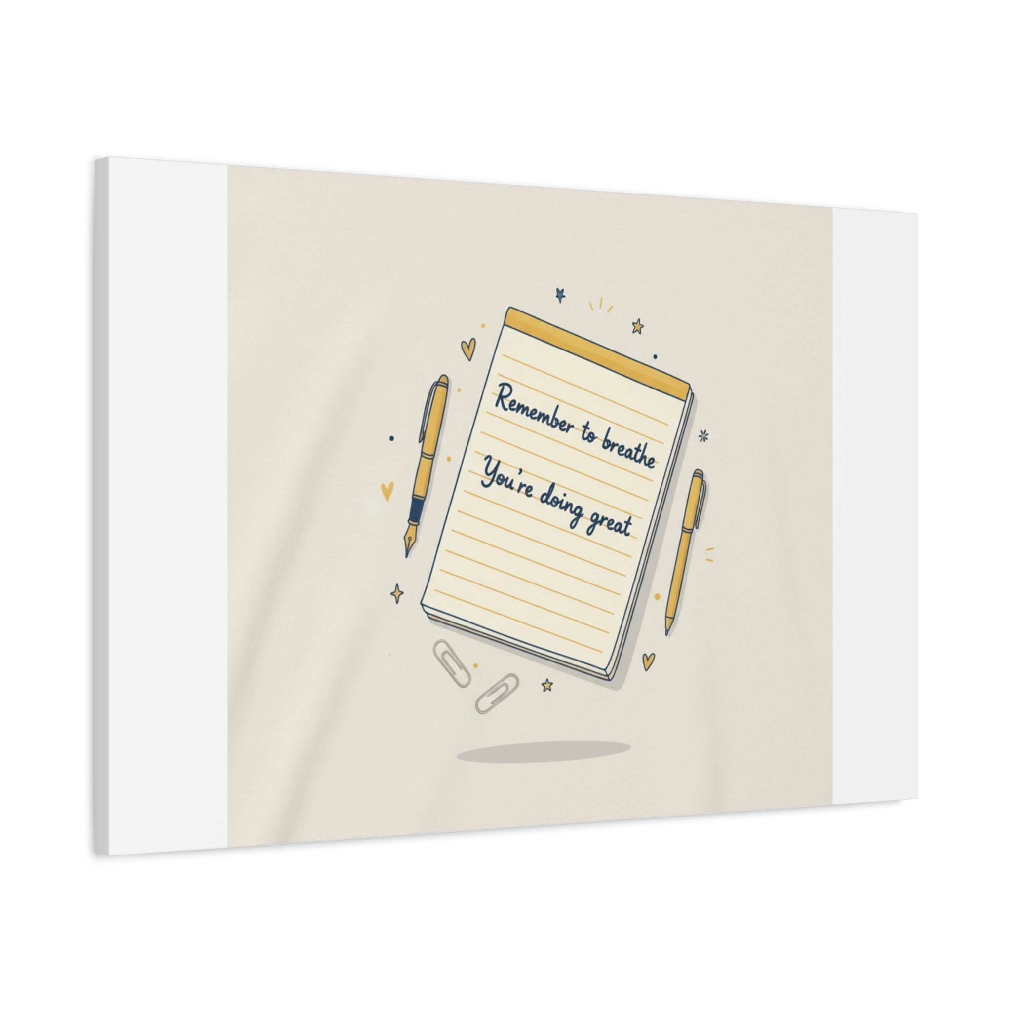 Note to Self notepad wall art | Matte Canvas - TiendaNote to Self notepad wall art | Matte Canvas1.25"36" x 36"49799819490558167094TiendaPrintify49799819490558167094CanvasNote to Self notepad wall art | Matte Canvas