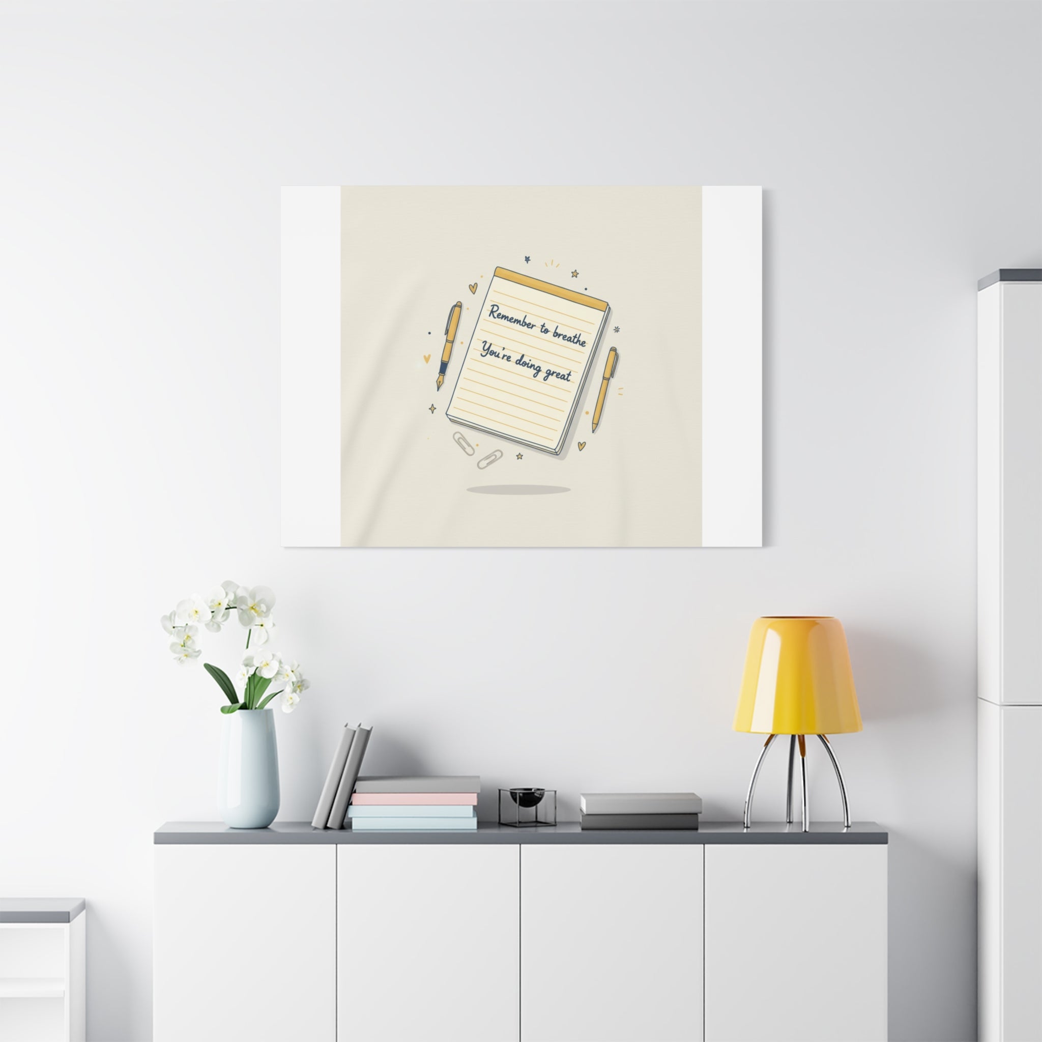 Note to Self notepad wall art | Matte Canvas - TiendaNote to Self notepad wall art | Matte Canvas1.25"36" x 36"49799819490558167094TiendaPrintify49799819490558167094CanvasNote to Self notepad wall art | Matte Canvas