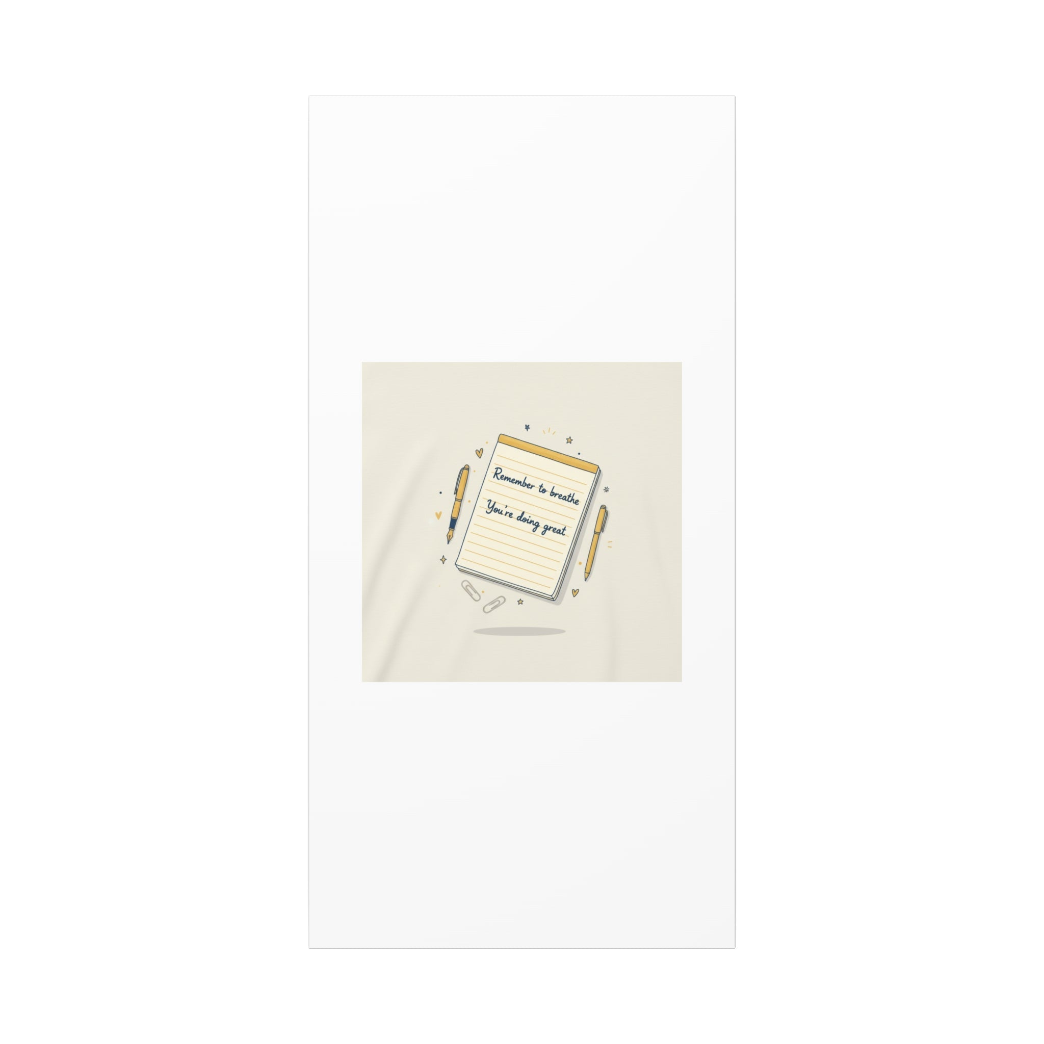 Note to Self notepad wall art | Matte Canvas - TiendaNote to Self notepad wall art | Matte Canvas1.25"30" x 60" (Vertical)35886009032712137941TiendaPrintify35886009032712137941CanvasNote to Self notepad wall art | Matte Canvas