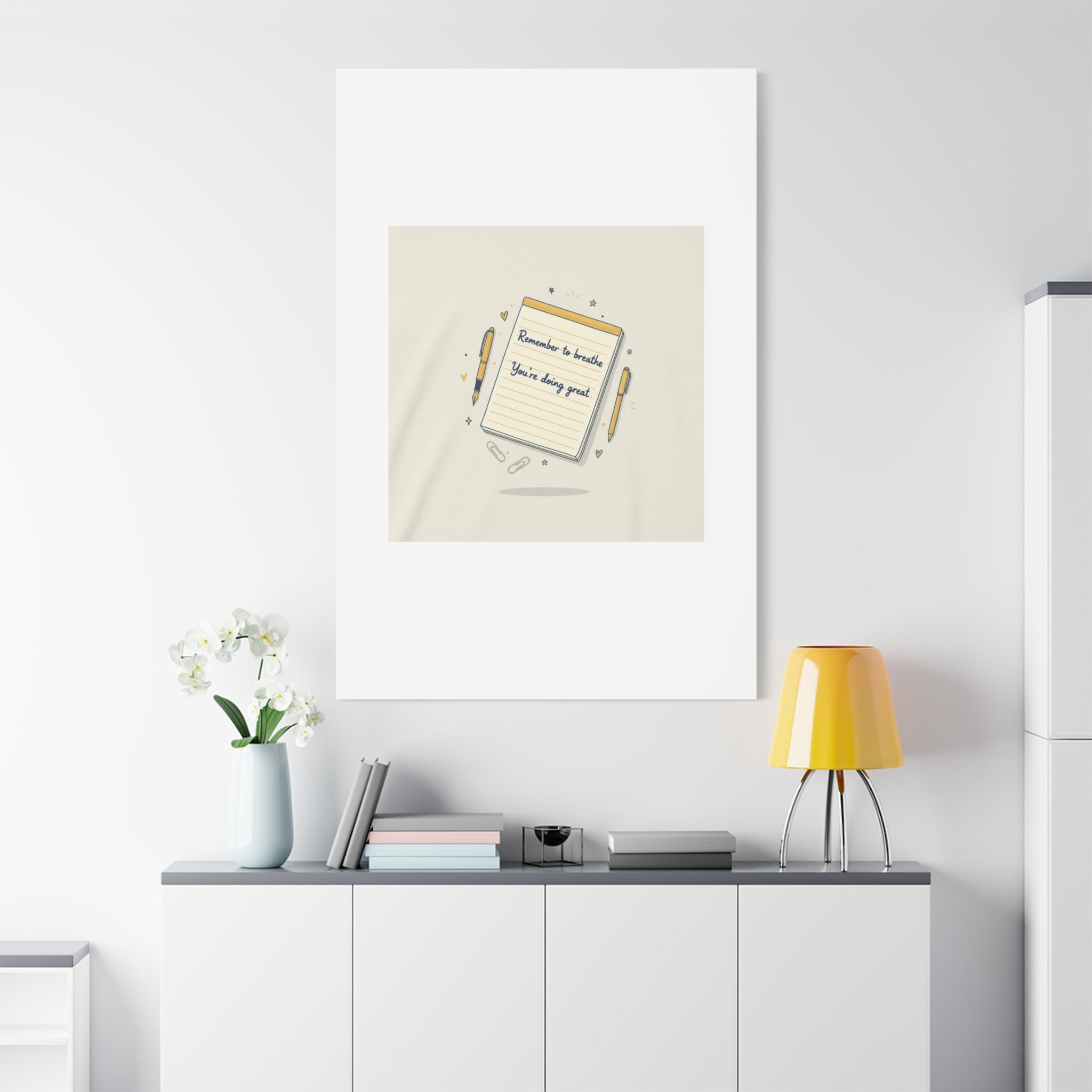 Note to Self notepad wall art | Matte Canvas - TiendaNote to Self notepad wall art | Matte Canvas1.25"36" x 36"49799819490558167094TiendaPrintify49799819490558167094CanvasNote to Self notepad wall art | Matte Canvas