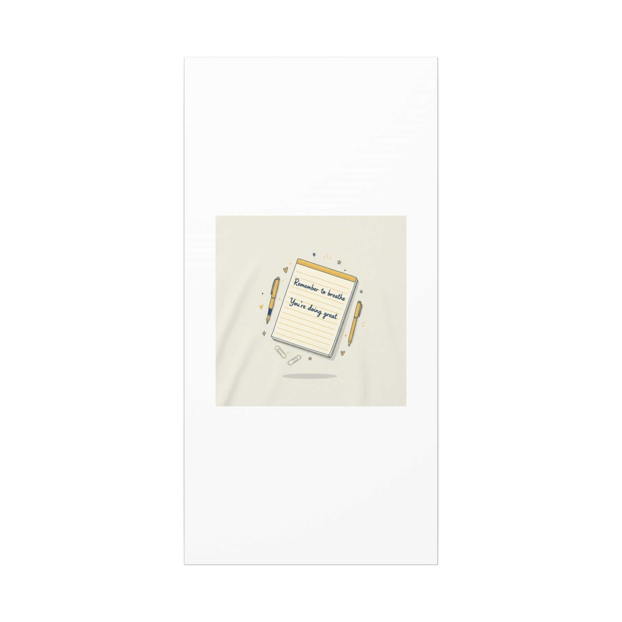 Note to Self notepad wall art | Matte Canvas - TiendaNote to Self notepad wall art | Matte Canvas1.25"15" x 30" (Vertical)36856794879754100228TiendaPrintify36856794879754100228CanvasNote to Self notepad wall art | Matte Canvas