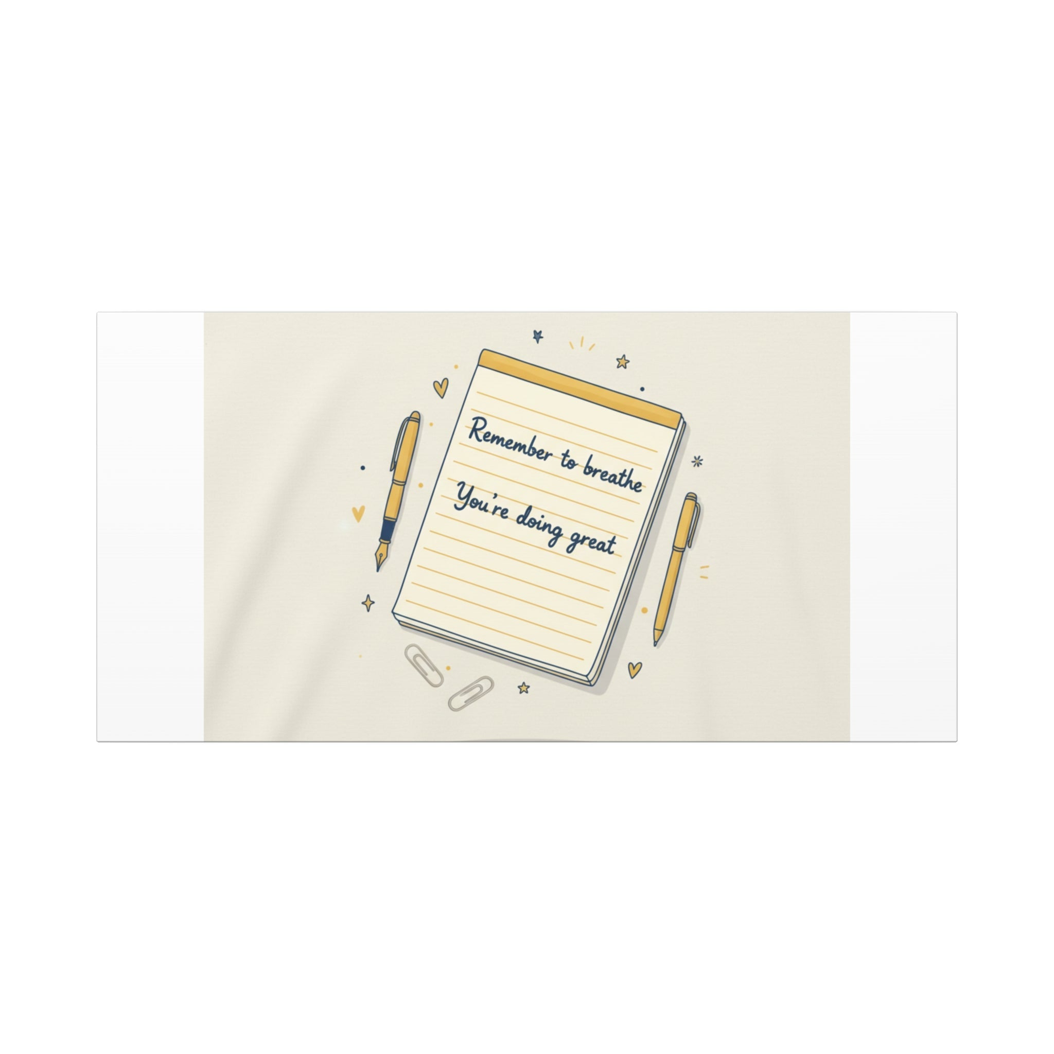 Note to Self notepad wall art | Matte Canvas - TiendaNote to Self notepad wall art | Matte Canvas1.25"30" x 15" (Horizontal)27618941426174152745TiendaPrintify27618941426174152745CanvasNote to Self notepad wall art | Matte Canvas