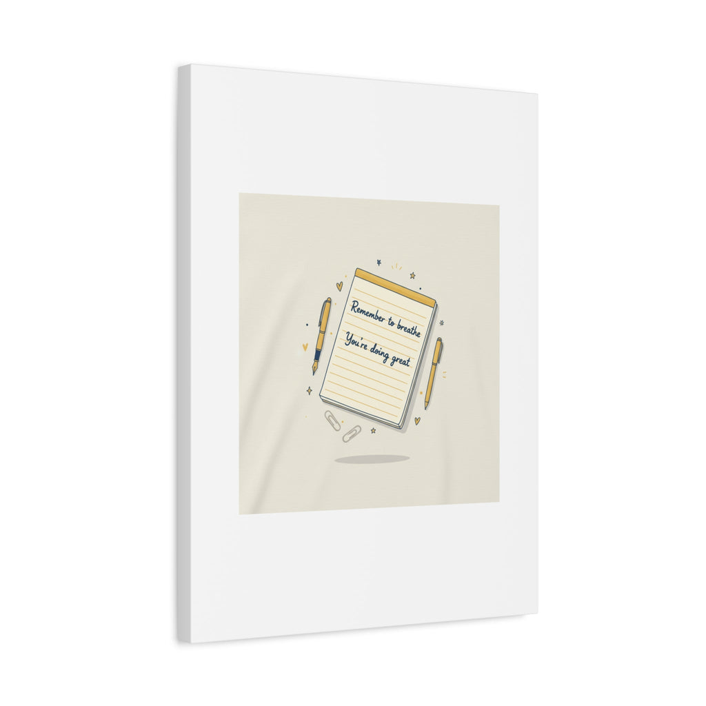 Note to Self notepad wall art | Matte Canvas - TiendaNote to Self notepad wall art | Matte Canvas1.25"36" x 36"49799819490558167094TiendaPrintify49799819490558167094CanvasNote to Self notepad wall art | Matte Canvas