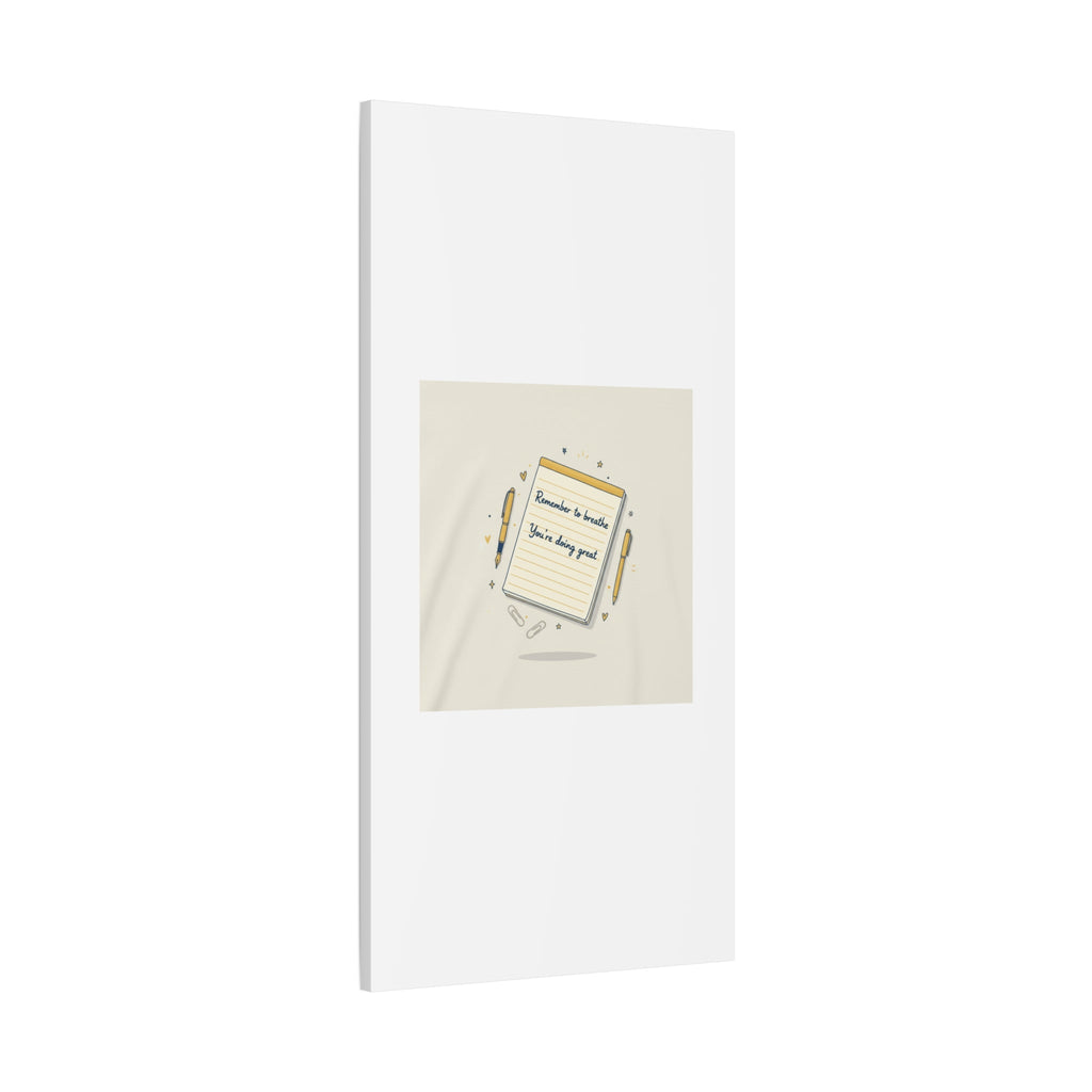 Note to Self notepad wall art | Matte Canvas - TiendaNote to Self notepad wall art | Matte Canvas1.25"36" x 36"49799819490558167094TiendaPrintify49799819490558167094CanvasNote to Self notepad wall art | Matte Canvas