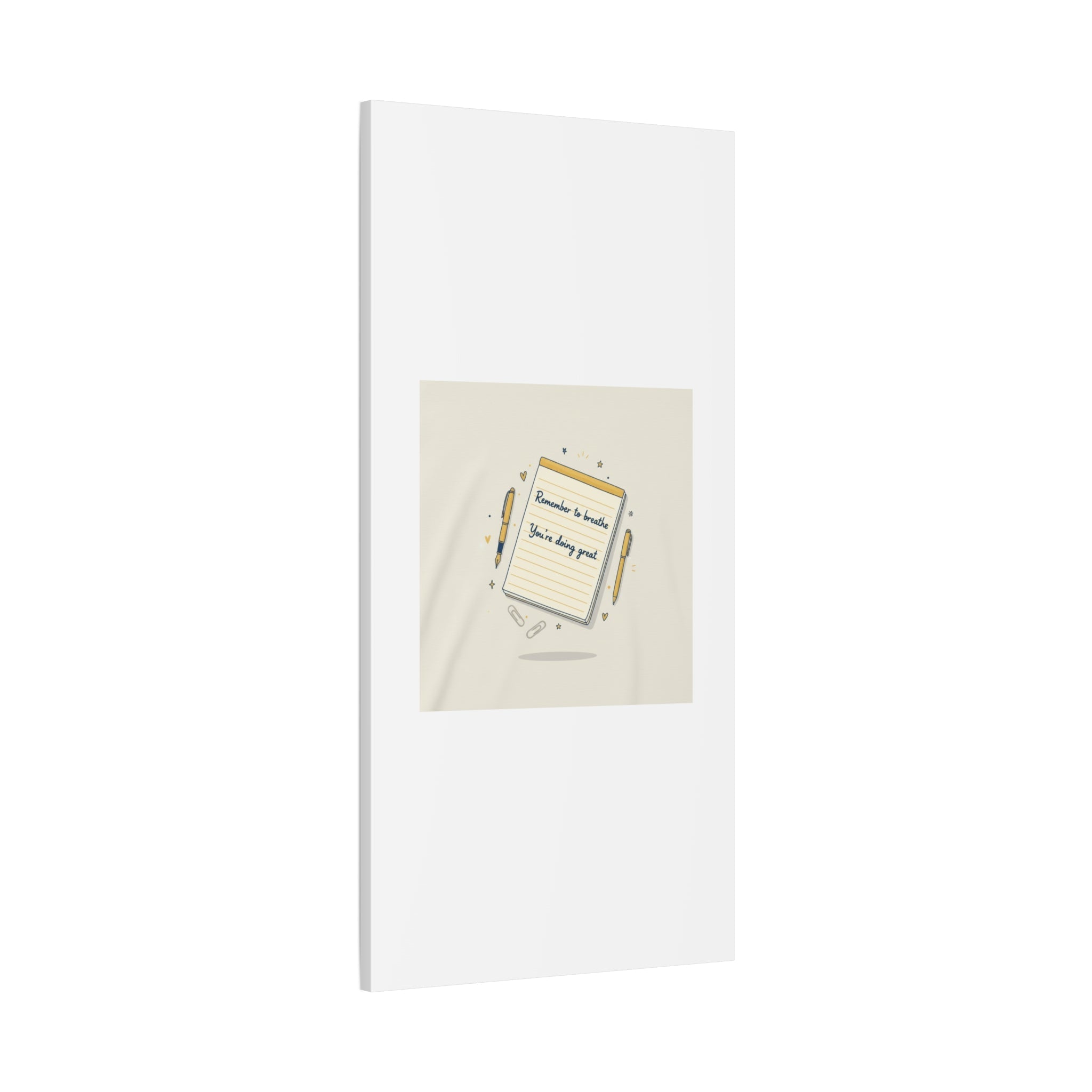 Note to Self notepad wall art | Matte Canvas - TiendaNote to Self notepad wall art | Matte Canvas1.25"36" x 36"49799819490558167094TiendaPrintify49799819490558167094CanvasNote to Self notepad wall art | Matte Canvas