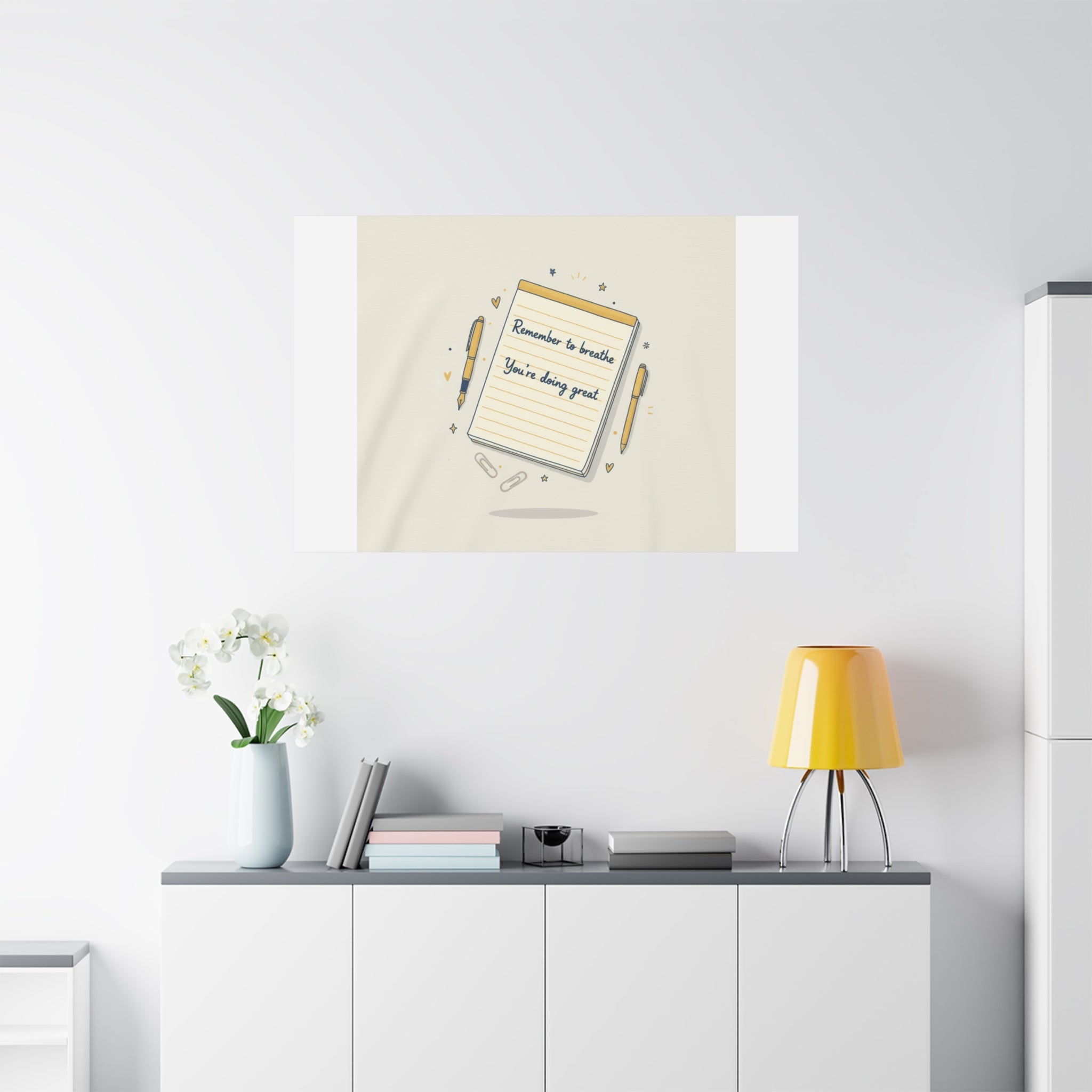 Note to Self notepad wall art | Matte Canvas - TiendaNote to Self notepad wall art | Matte Canvas1.25"36" x 36"49799819490558167094TiendaPrintify49799819490558167094CanvasNote to Self notepad wall art | Matte Canvas