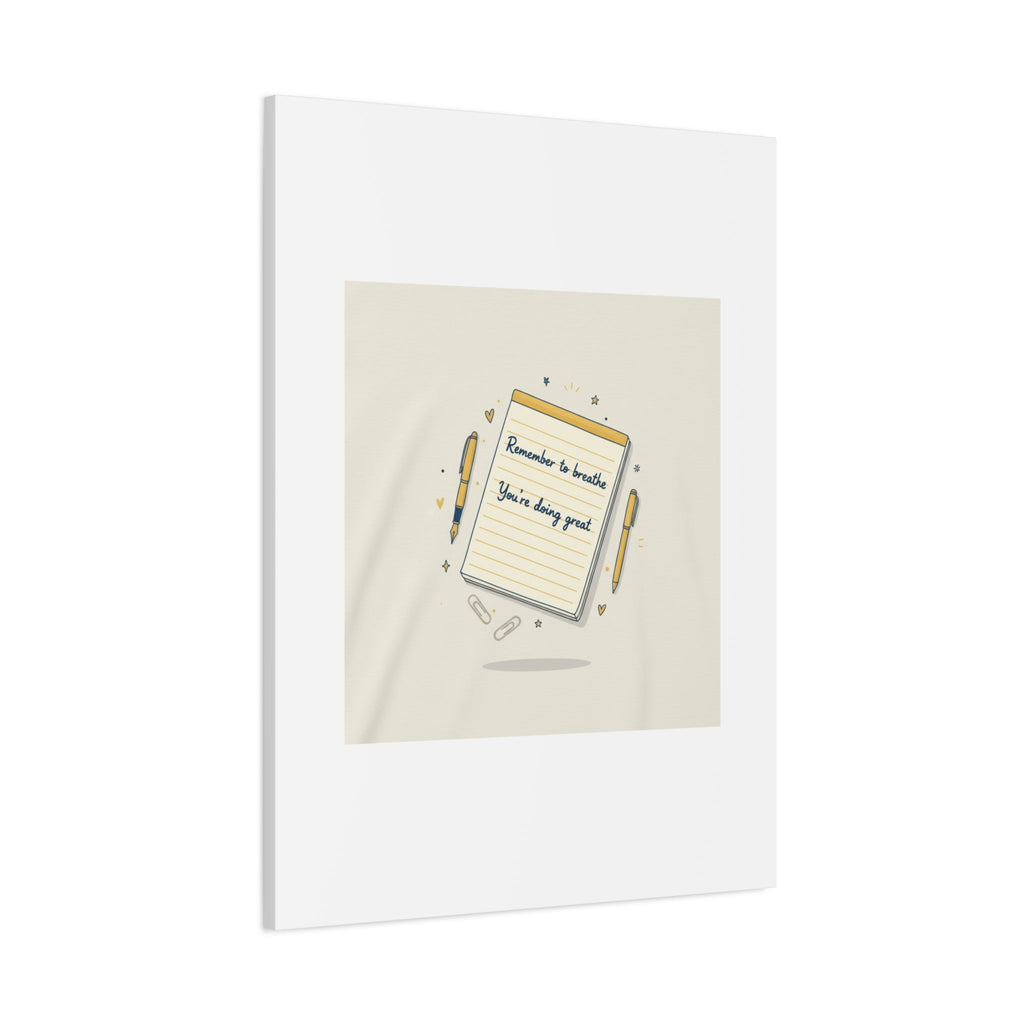 Note to Self notepad wall art | Matte Canvas - TiendaNote to Self notepad wall art | Matte Canvas1.25"36" x 36"49799819490558167094TiendaPrintify49799819490558167094CanvasNote to Self notepad wall art | Matte Canvas