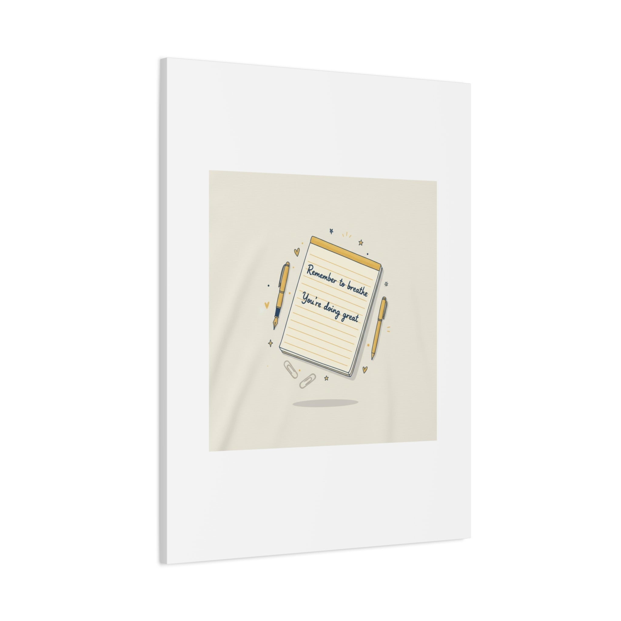 Note to Self notepad wall art | Matte Canvas - TiendaNote to Self notepad wall art | Matte Canvas1.25"36" x 36"49799819490558167094TiendaPrintify49799819490558167094CanvasNote to Self notepad wall art | Matte Canvas