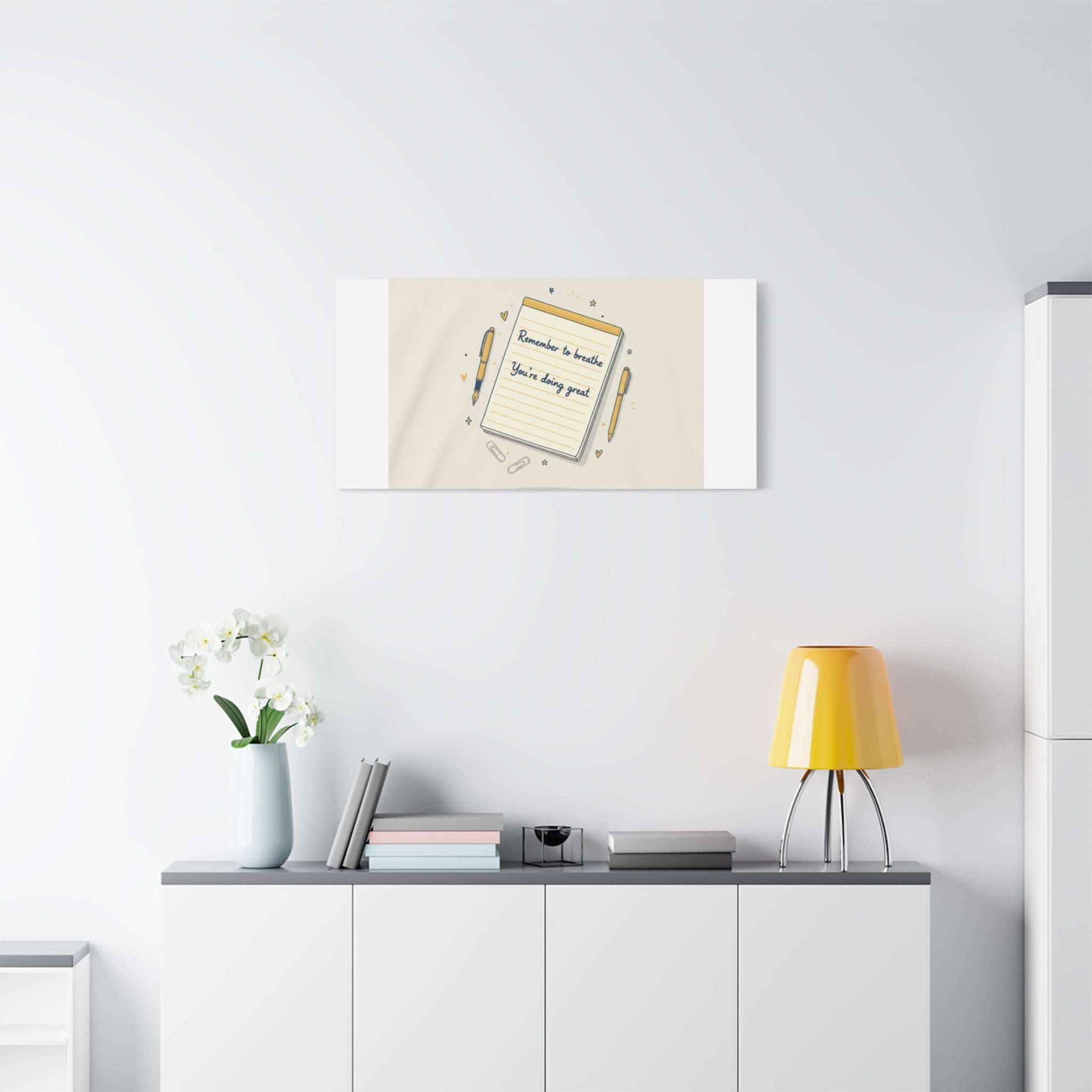 Note to Self notepad wall art | Matte Canvas - TiendaNote to Self notepad wall art | Matte Canvas1.25"36" x 36"49799819490558167094TiendaPrintify49799819490558167094CanvasNote to Self notepad wall art | Matte Canvas