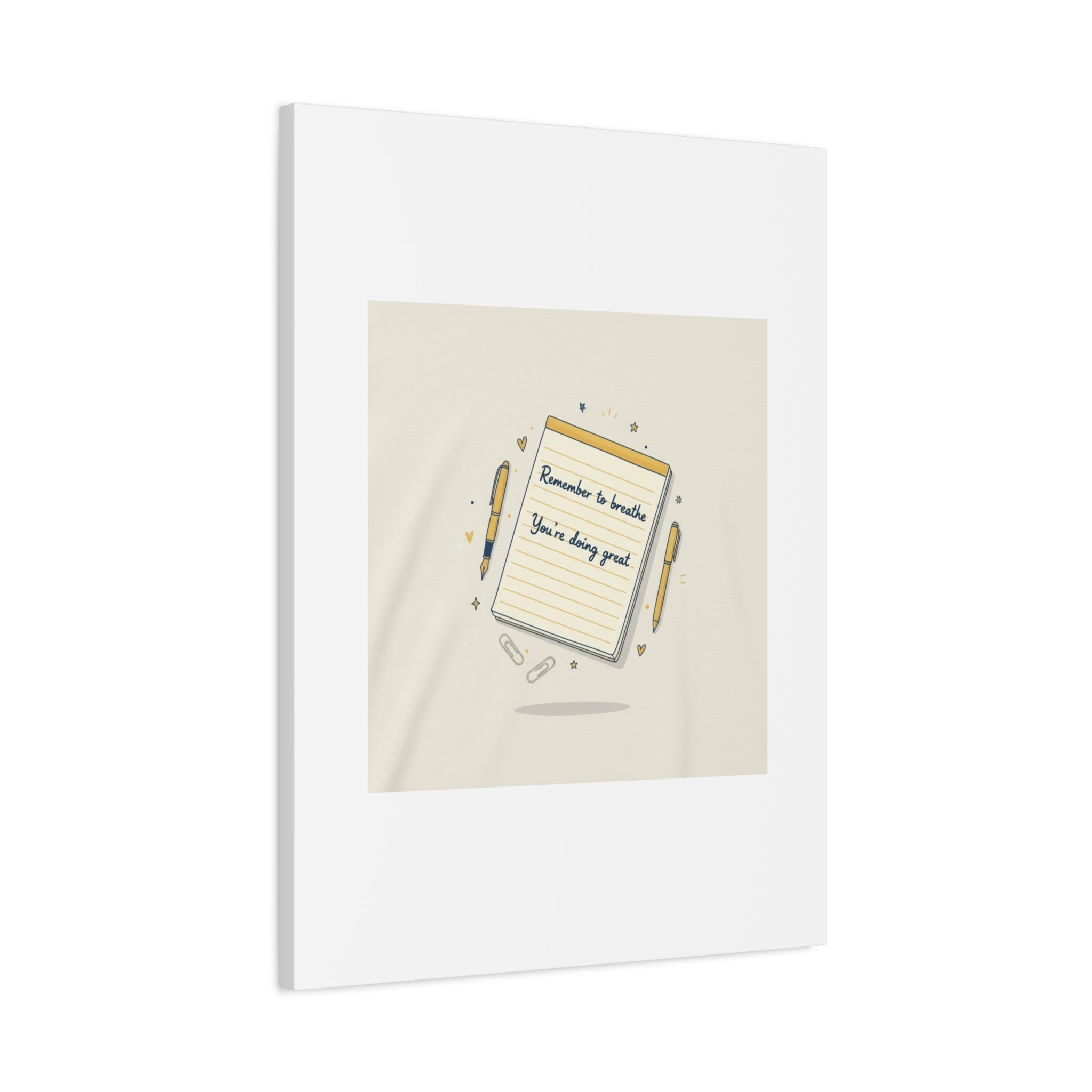 Note to Self notepad wall art | Matte Canvas - TiendaNote to Self notepad wall art | Matte Canvas1.25"36" x 36"49799819490558167094TiendaPrintify49799819490558167094CanvasNote to Self notepad wall art | Matte Canvas