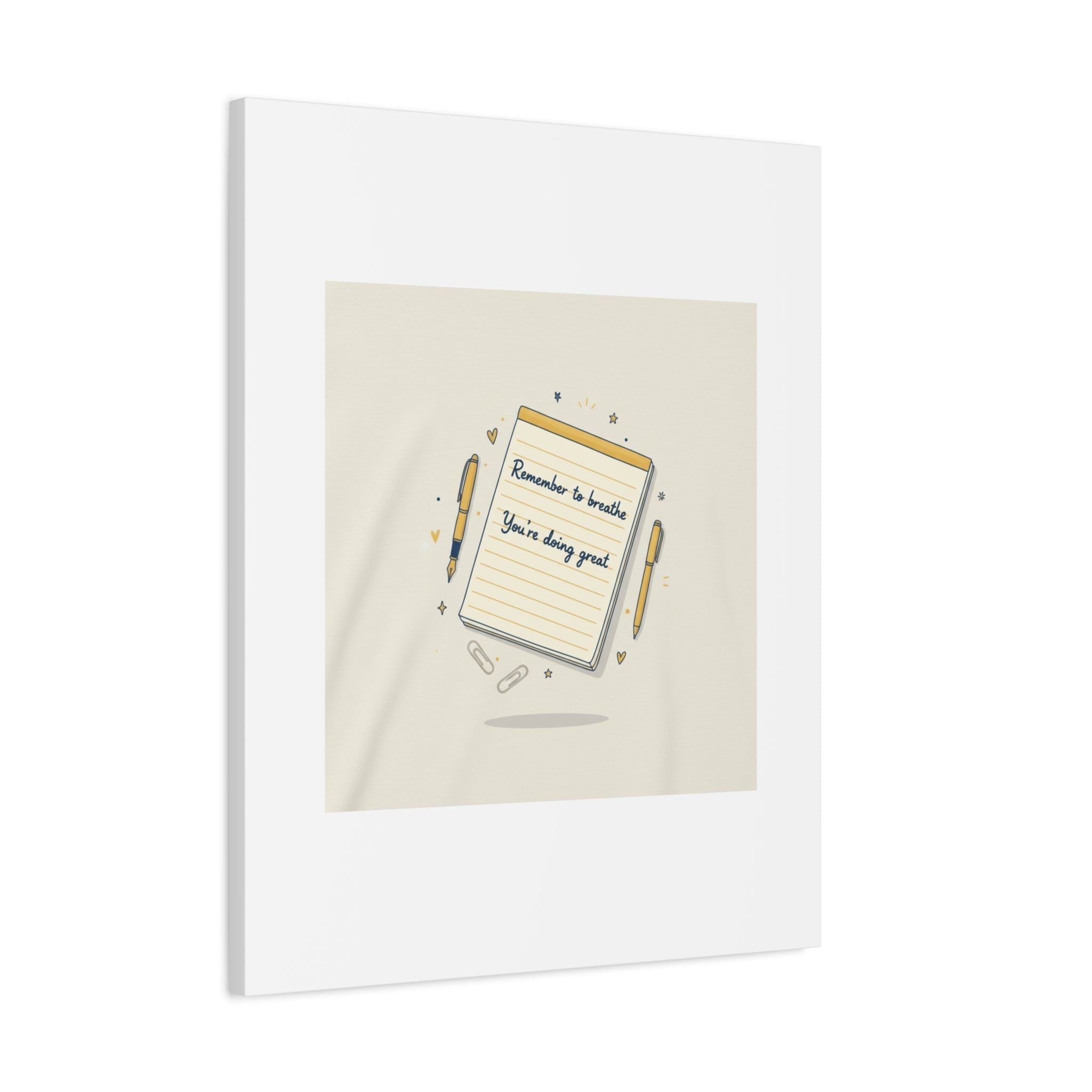 Note to Self notepad wall art | Matte Canvas - TiendaNote to Self notepad wall art | Matte Canvas1.25"36" x 36"49799819490558167094TiendaPrintify49799819490558167094CanvasNote to Self notepad wall art | Matte Canvas