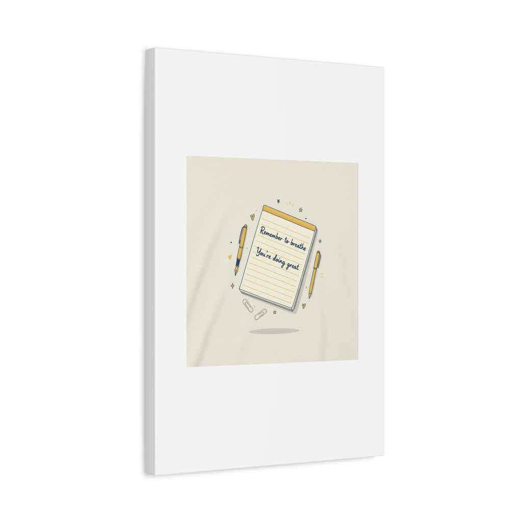 Note to Self notepad wall art | Matte Canvas - TiendaNote to Self notepad wall art | Matte Canvas1.25"36" x 36"49799819490558167094TiendaPrintify49799819490558167094CanvasNote to Self notepad wall art | Matte Canvas