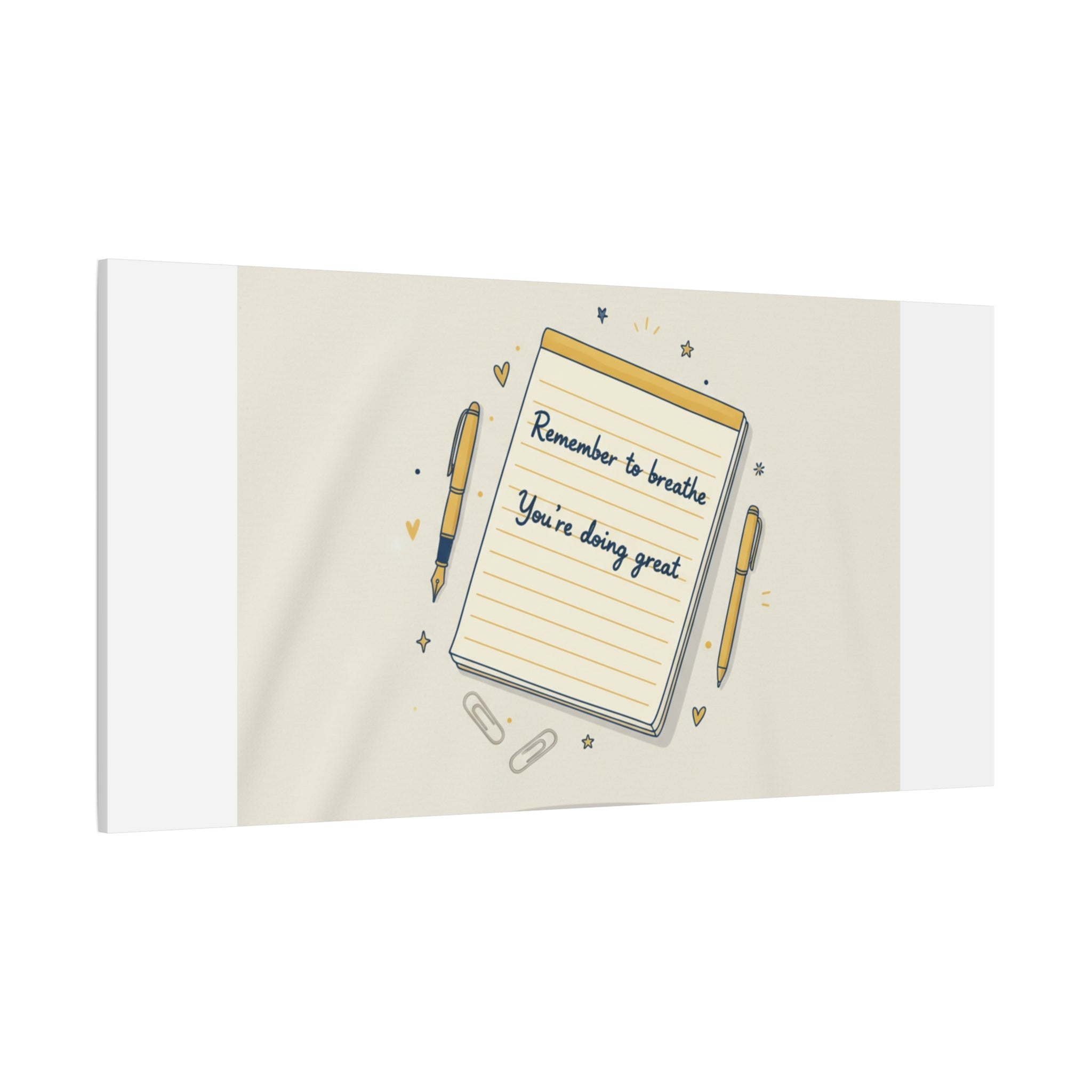 Note to Self notepad wall art | Matte Canvas - TiendaNote to Self notepad wall art | Matte Canvas1.25"36" x 36"49799819490558167094TiendaPrintify49799819490558167094CanvasNote to Self notepad wall art | Matte Canvas