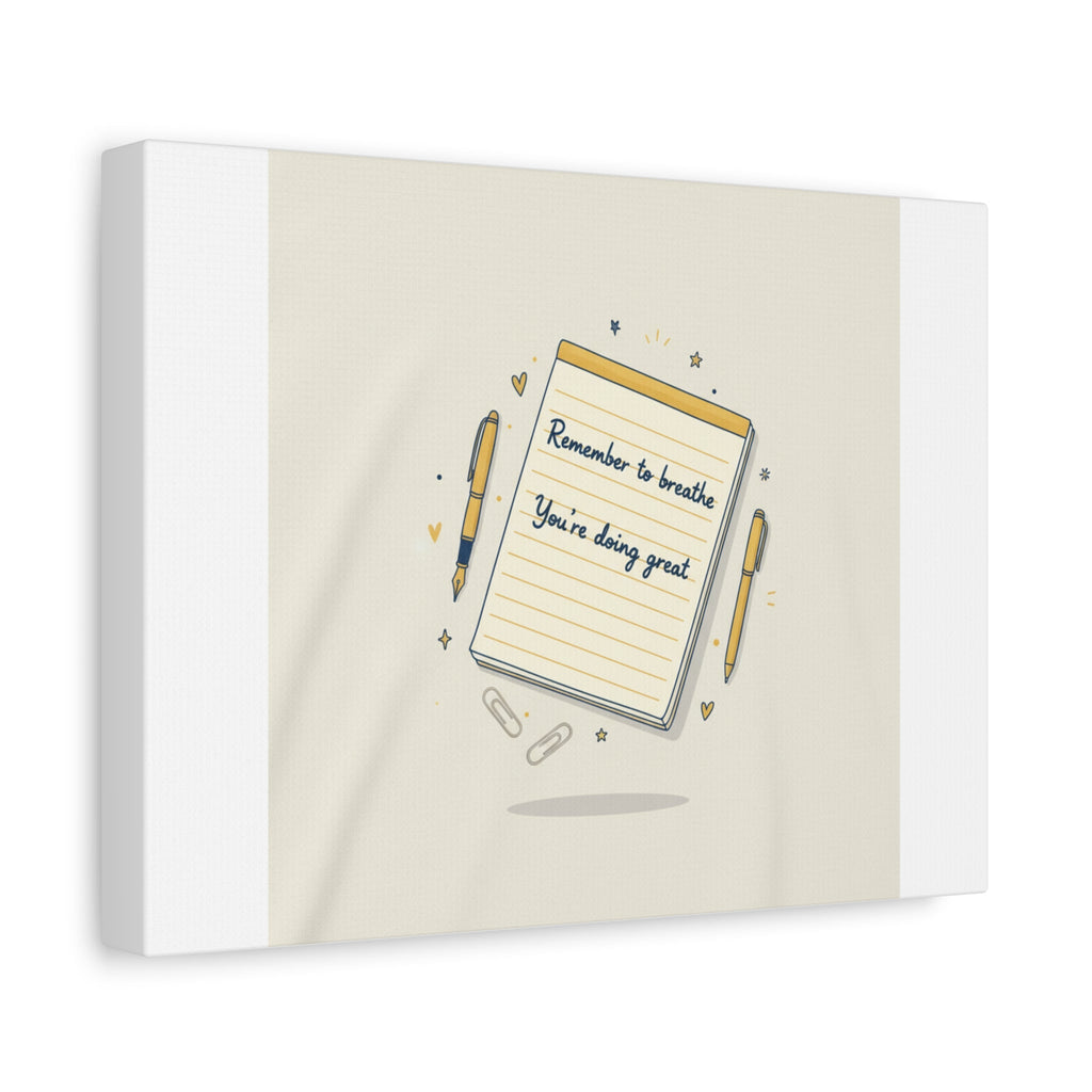 Note to Self notepad wall art | Matte Canvas - TiendaNote to Self notepad wall art | Matte Canvas1.25"36" x 36"49799819490558167094TiendaPrintify49799819490558167094CanvasNote to Self notepad wall art | Matte Canvas