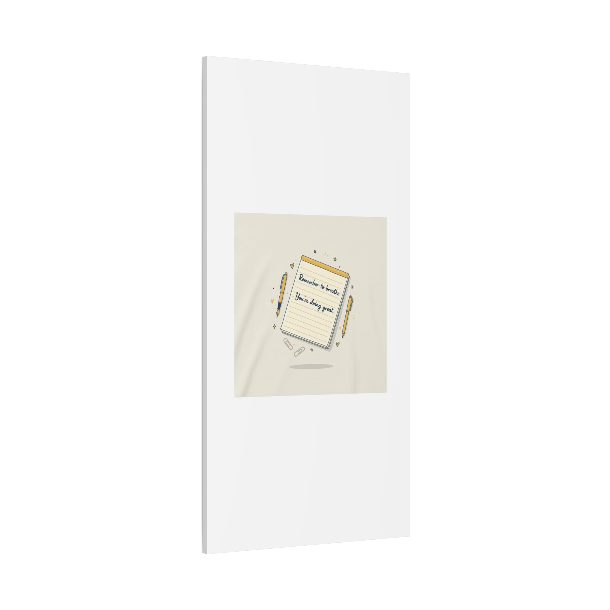 Note to Self notepad wall art | Matte Canvas - TiendaNote to Self notepad wall art | Matte Canvas1.25"36" x 36"49799819490558167094TiendaPrintify49799819490558167094CanvasNote to Self notepad wall art | Matte Canvas