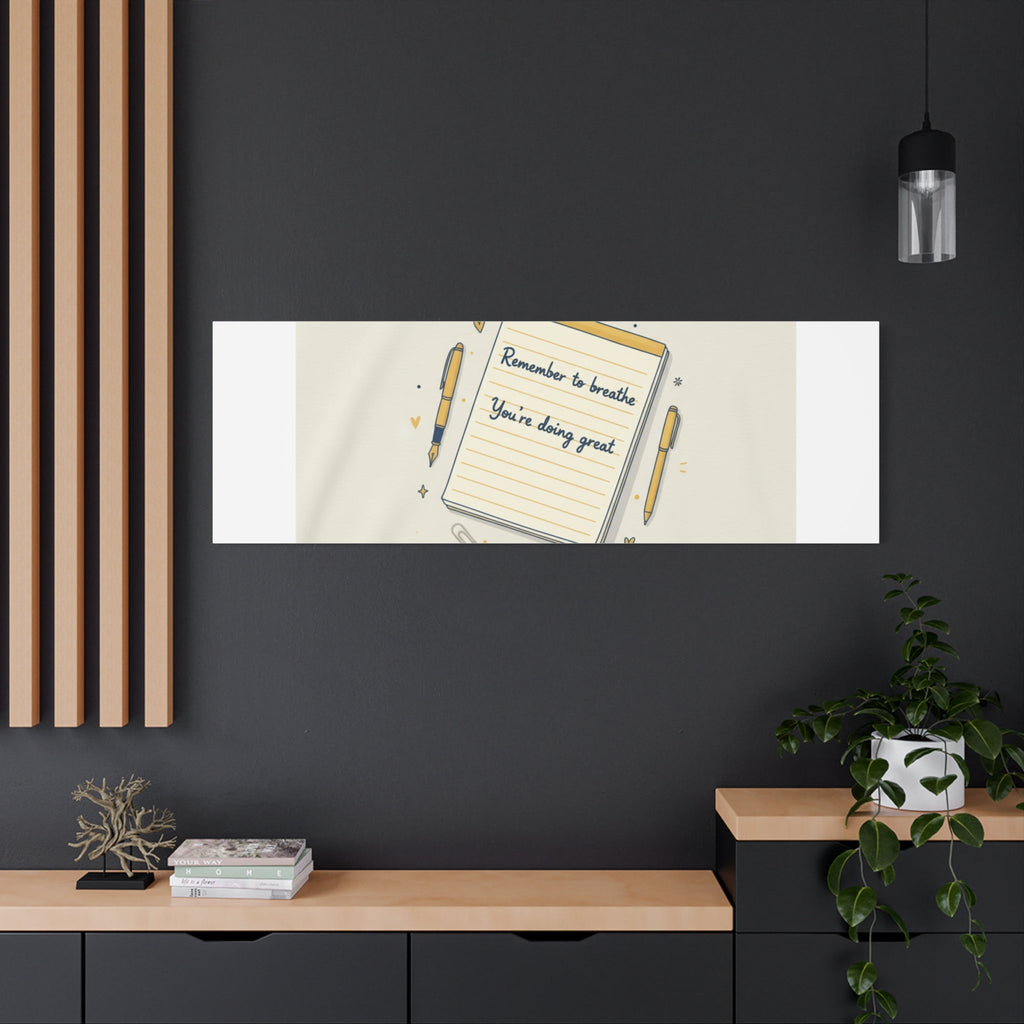 Note to Self notepad wall art | Matte Canvas - TiendaNote to Self notepad wall art | Matte Canvas1.25"36" x 36"49799819490558167094TiendaPrintify49799819490558167094CanvasNote to Self notepad wall art | Matte Canvas