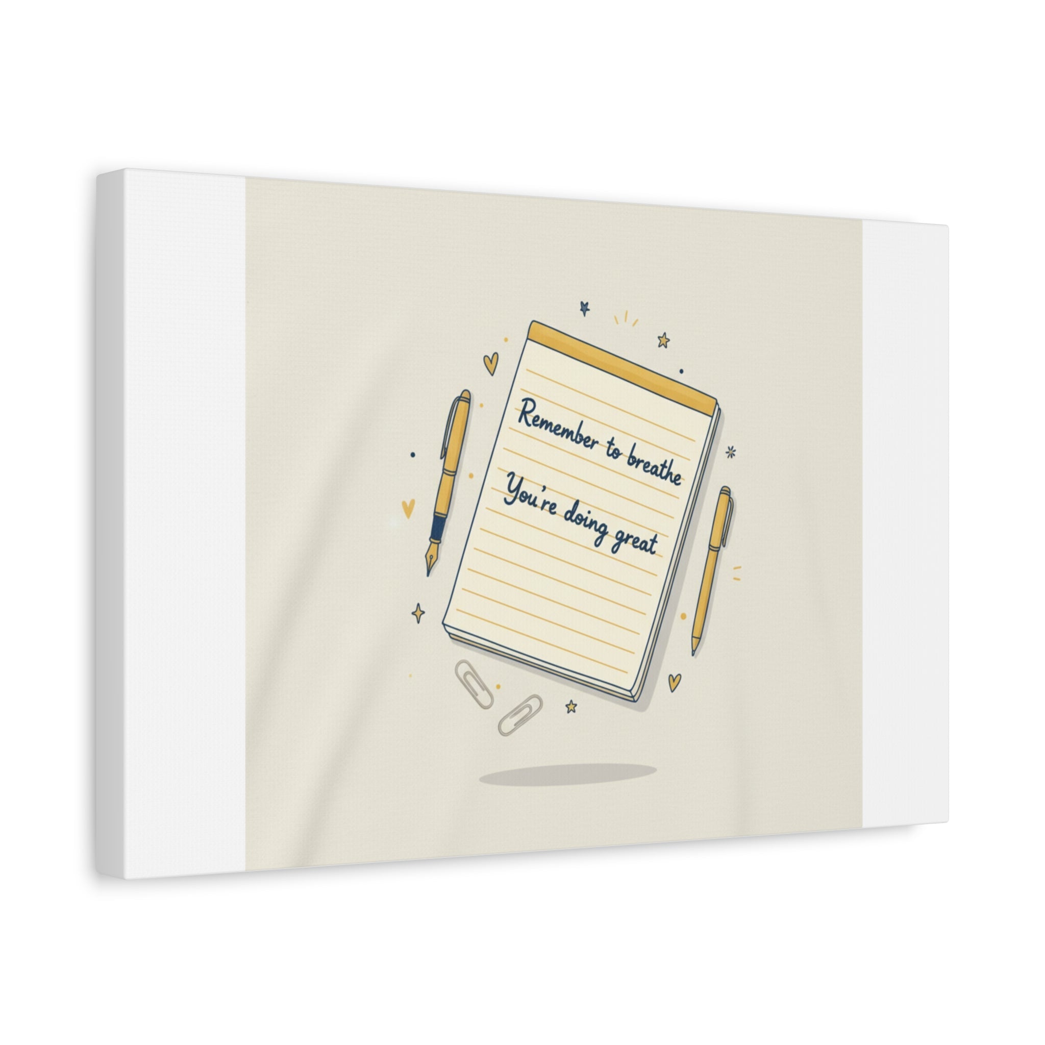 Note to Self notepad wall art | Matte Canvas - TiendaNote to Self notepad wall art | Matte Canvas1.25"36" x 36"49799819490558167094TiendaPrintify49799819490558167094CanvasNote to Self notepad wall art | Matte Canvas