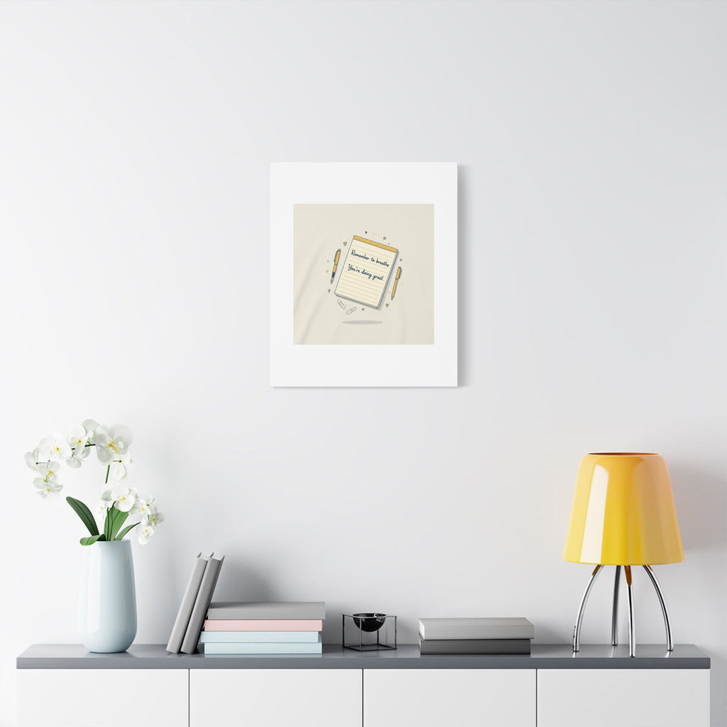 Note to Self notepad wall art | Matte Canvas - TiendaNote to Self notepad wall art | Matte Canvas1.25"36" x 36"49799819490558167094TiendaPrintify49799819490558167094CanvasNote to Self notepad wall art | Matte Canvas