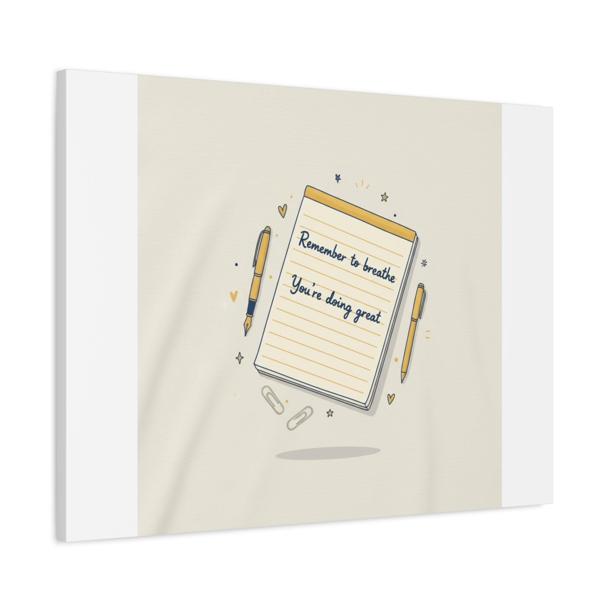 Note to Self notepad wall art | Matte Canvas - TiendaNote to Self notepad wall art | Matte Canvas1.25"36" x 36"49799819490558167094TiendaPrintify49799819490558167094CanvasNote to Self notepad wall art | Matte Canvas