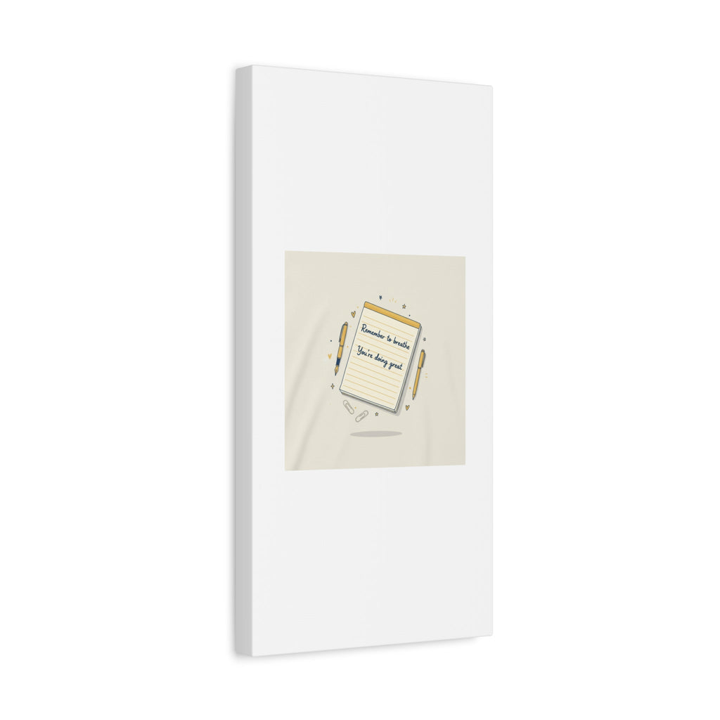 Note to Self notepad wall art | Matte Canvas - TiendaNote to Self notepad wall art | Matte Canvas1.25"36" x 36"49799819490558167094TiendaPrintify49799819490558167094CanvasNote to Self notepad wall art | Matte Canvas