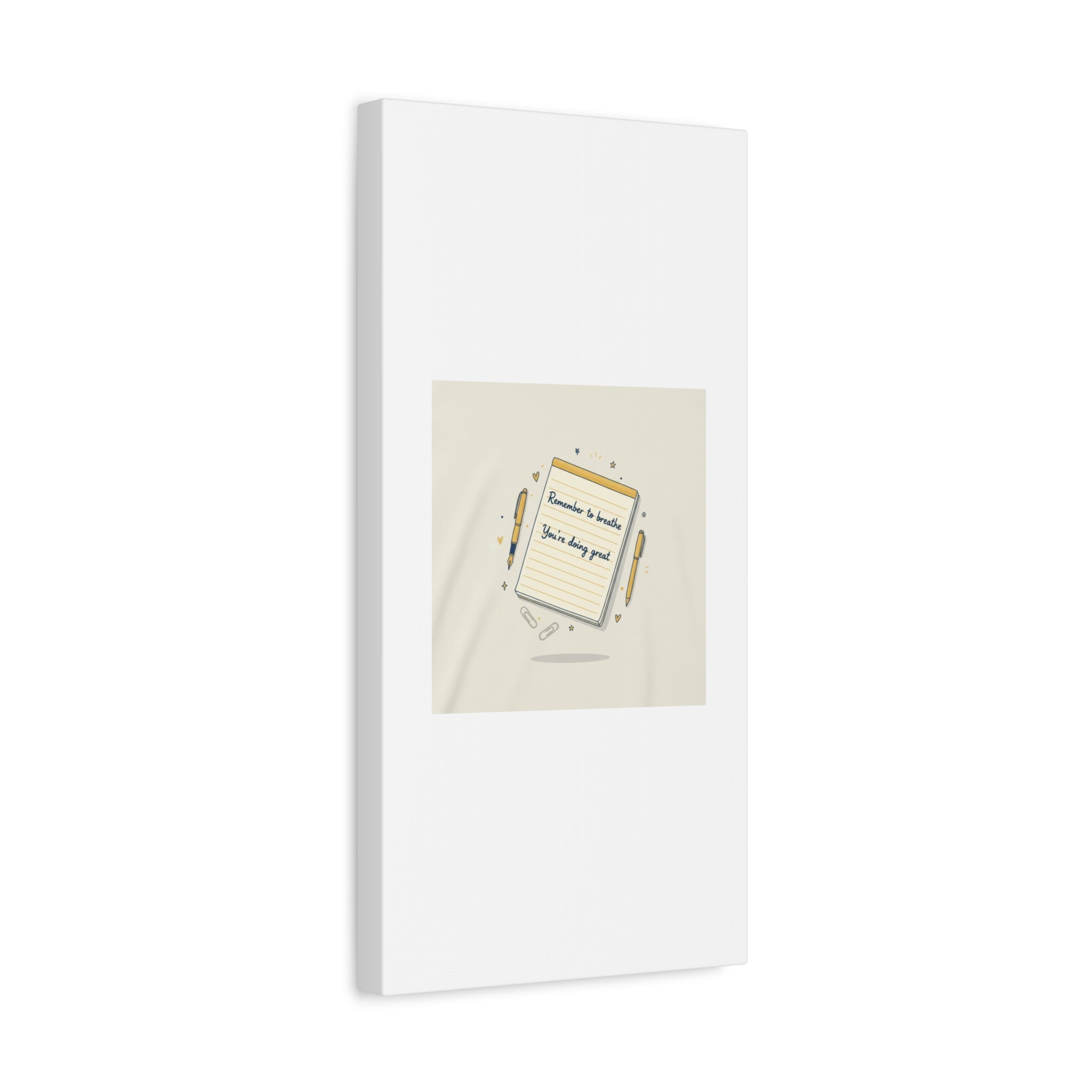 Note to Self notepad wall art | Matte Canvas - TiendaNote to Self notepad wall art | Matte Canvas1.25"36" x 36"49799819490558167094TiendaPrintify49799819490558167094CanvasNote to Self notepad wall art | Matte Canvas