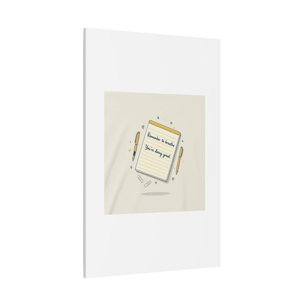 Note to Self notepad wall art | Matte Canvas - TiendaNote to Self notepad wall art | Matte Canvas1.25"36" x 36"49799819490558167094TiendaPrintify49799819490558167094CanvasNote to Self notepad wall art | Matte Canvas