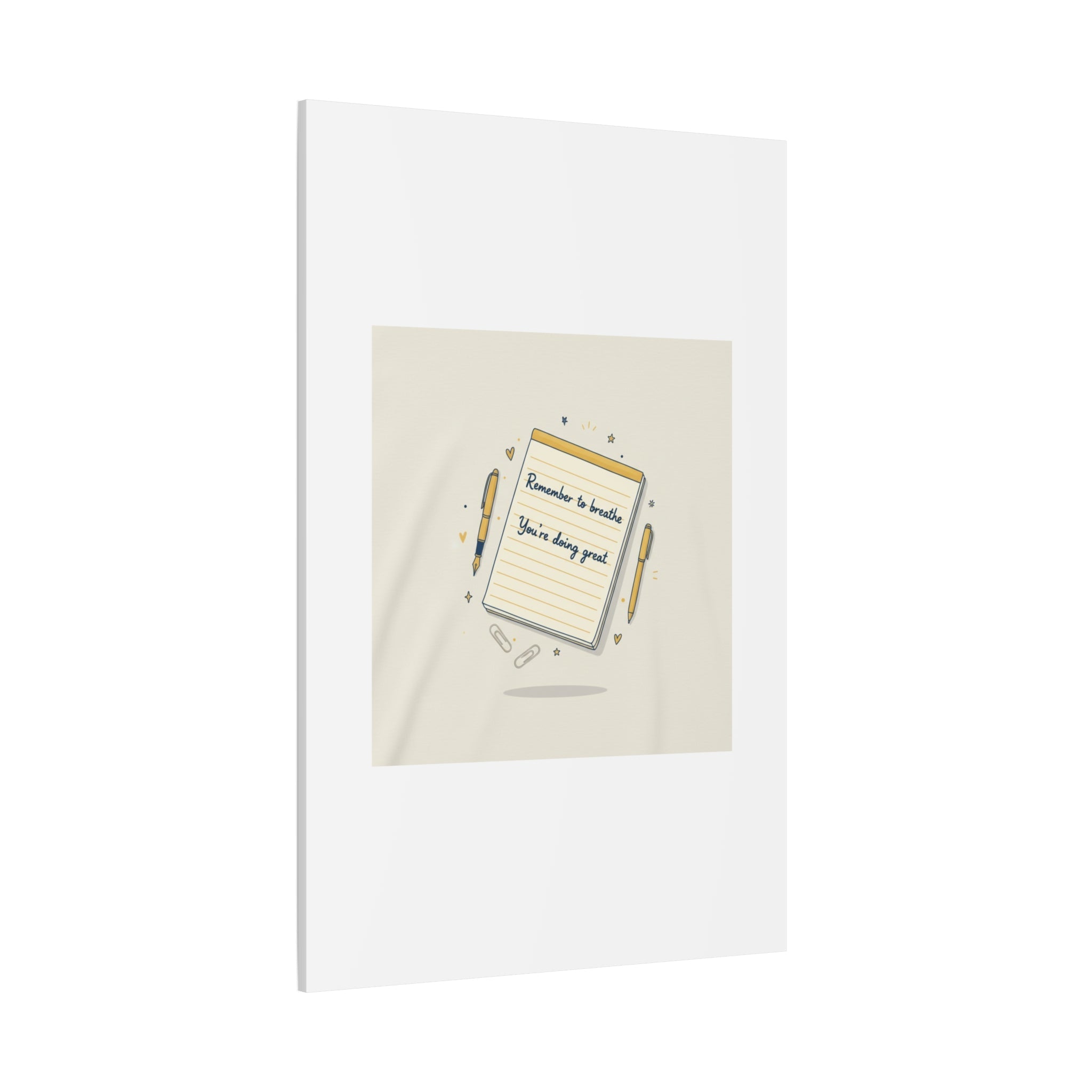 Note to Self notepad wall art | Matte Canvas - TiendaNote to Self notepad wall art | Matte Canvas1.25"36" x 36"49799819490558167094TiendaPrintify49799819490558167094CanvasNote to Self notepad wall art | Matte Canvas