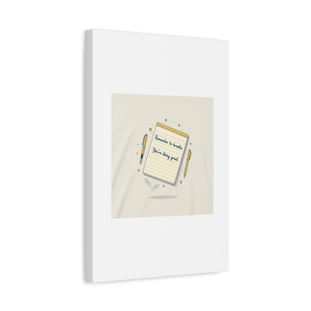 Note to Self notepad wall art | Matte Canvas - TiendaNote to Self notepad wall art | Matte Canvas1.25"36" x 36"49799819490558167094TiendaPrintify49799819490558167094CanvasNote to Self notepad wall art | Matte Canvas