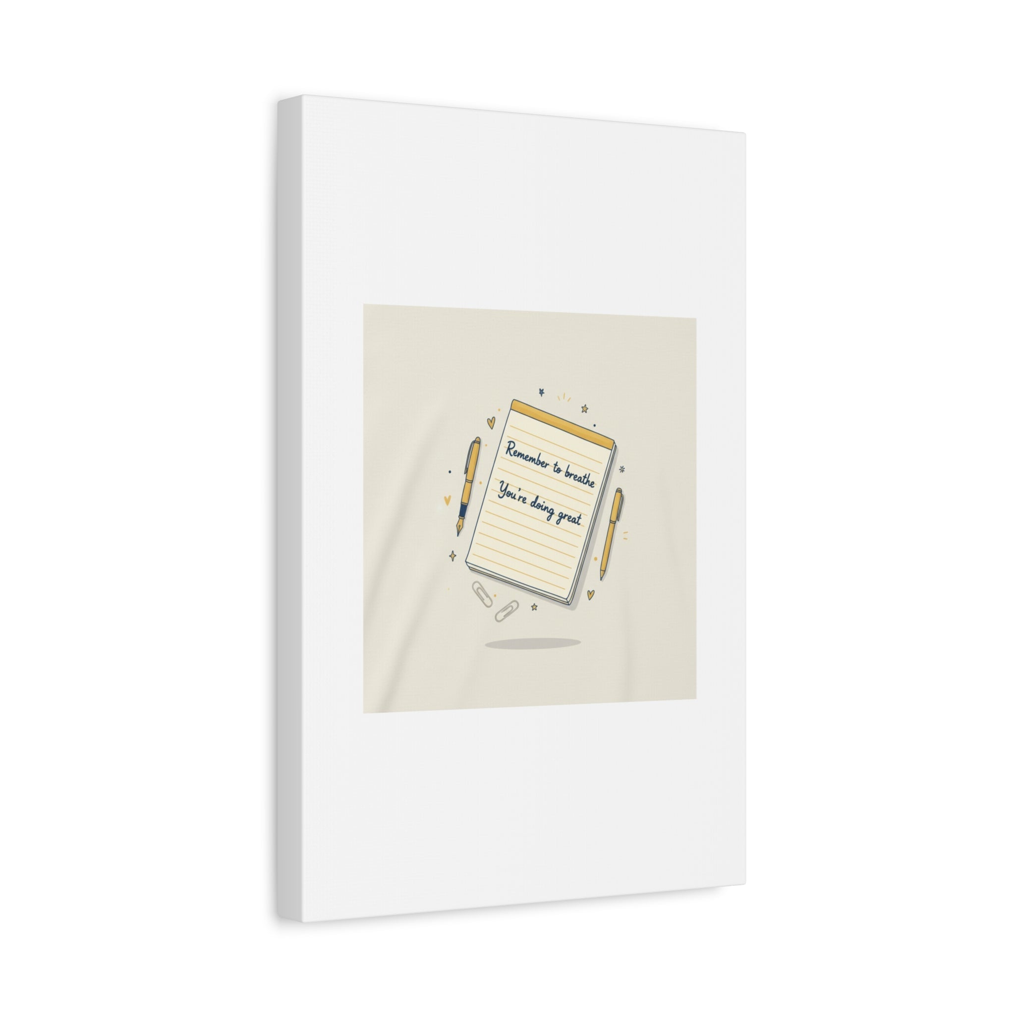 Note to Self notepad wall art | Matte Canvas - TiendaNote to Self notepad wall art | Matte Canvas1.25"36" x 36"49799819490558167094TiendaPrintify49799819490558167094CanvasNote to Self notepad wall art | Matte Canvas