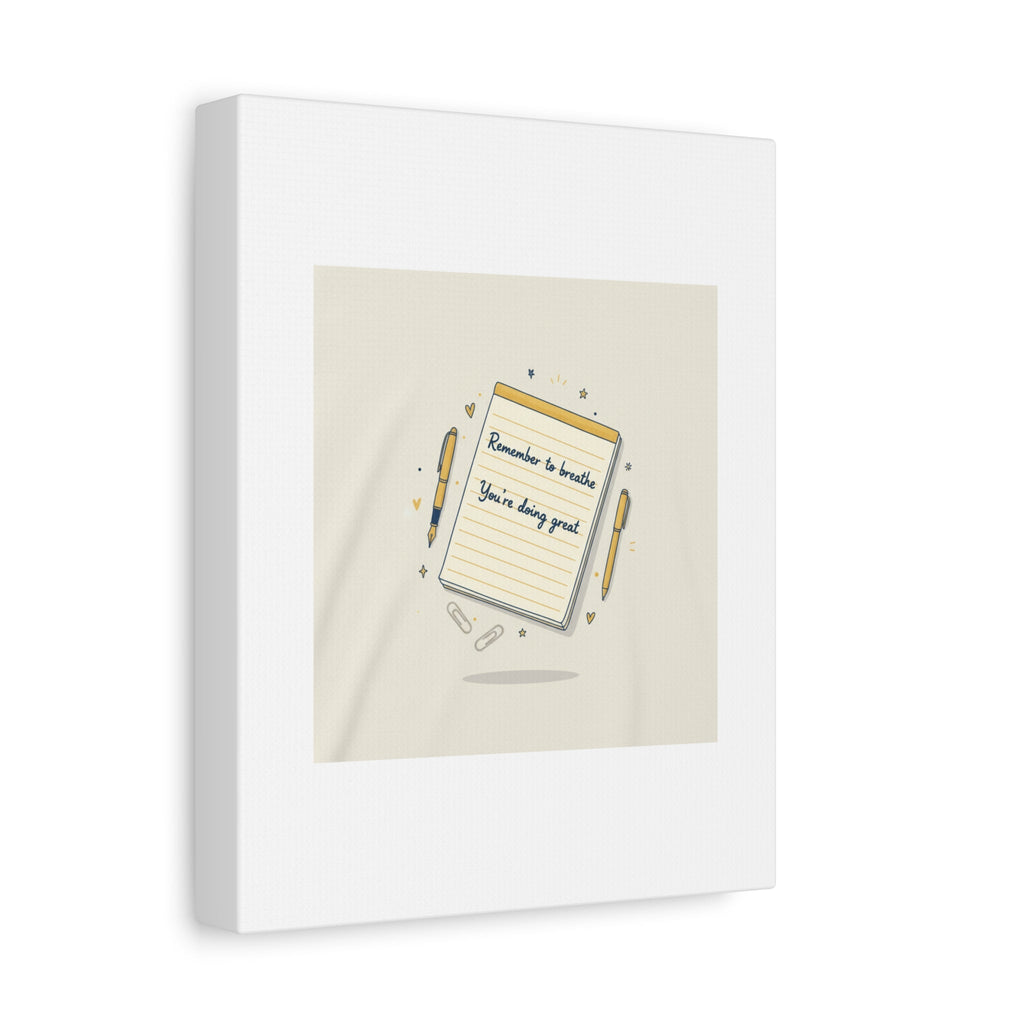 Note to Self notepad wall art | Matte Canvas - TiendaNote to Self notepad wall art | Matte Canvas1.25"36" x 36"49799819490558167094TiendaPrintify49799819490558167094CanvasNote to Self notepad wall art | Matte Canvas