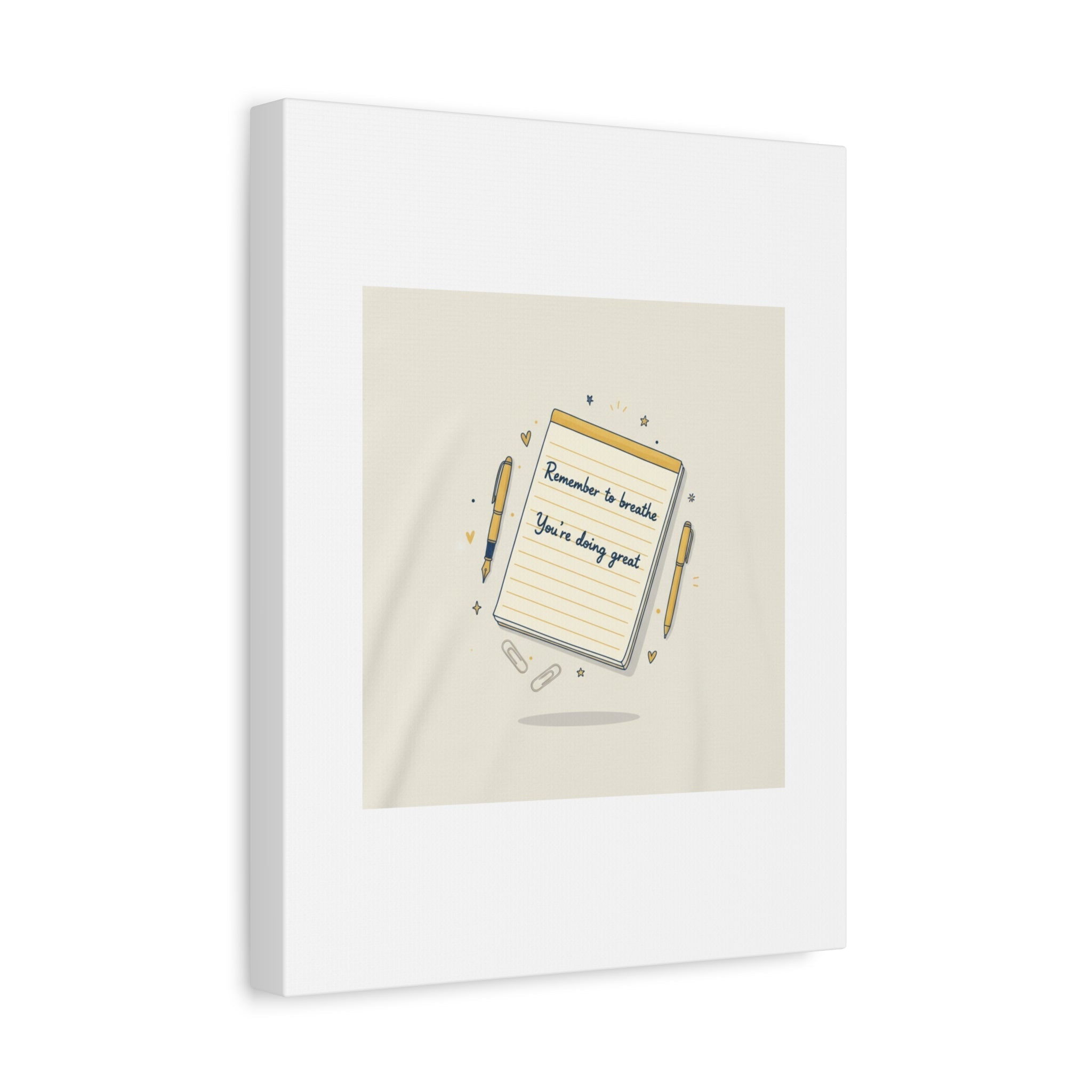 Note to Self notepad wall art | Matte Canvas - TiendaNote to Self notepad wall art | Matte Canvas1.25"36" x 36"49799819490558167094TiendaPrintify49799819490558167094CanvasNote to Self notepad wall art | Matte Canvas
