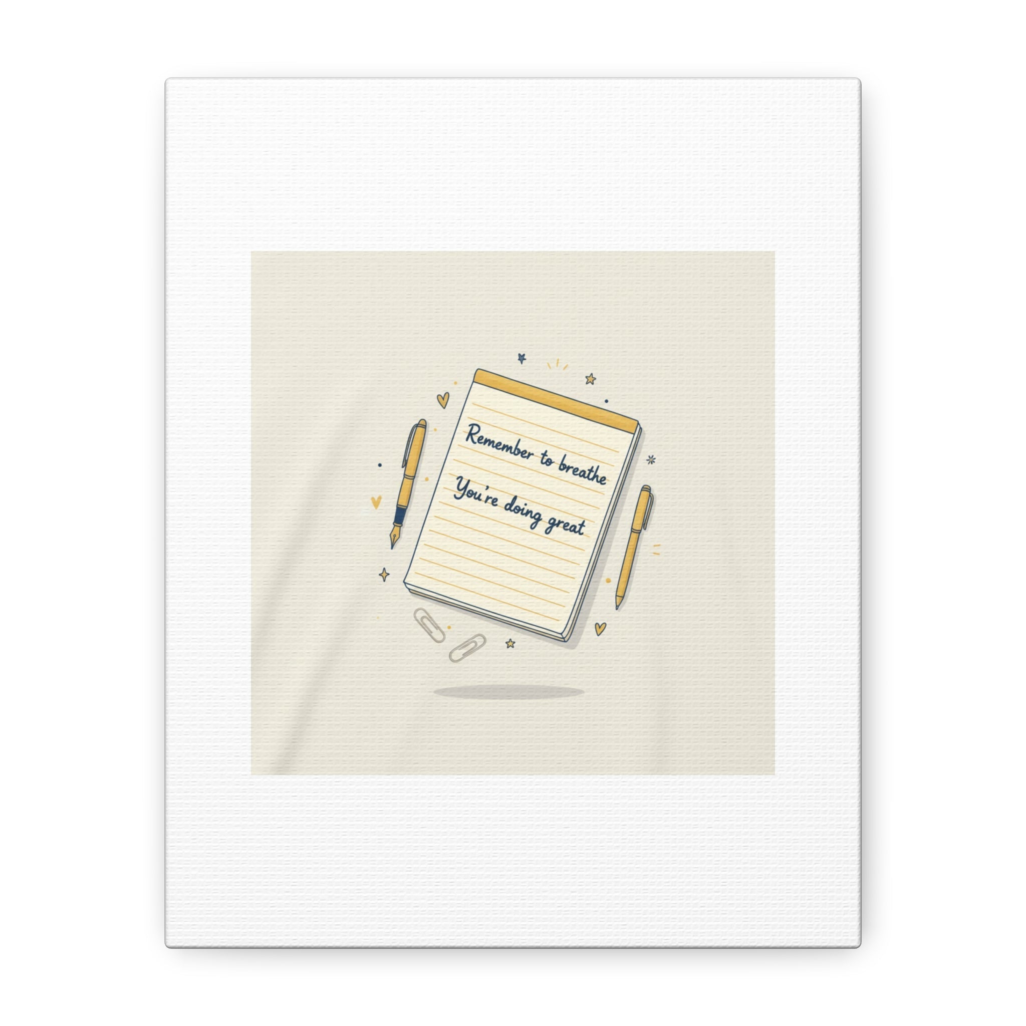 Note to Self notepad wall art | Matte Canvas - TiendaNote to Self notepad wall art | Matte Canvas1.25"8" x 10" (Vertical)30770004899090428106TiendaPrintify30770004899090428106CanvasNote to Self notepad wall art | Matte Canvas
