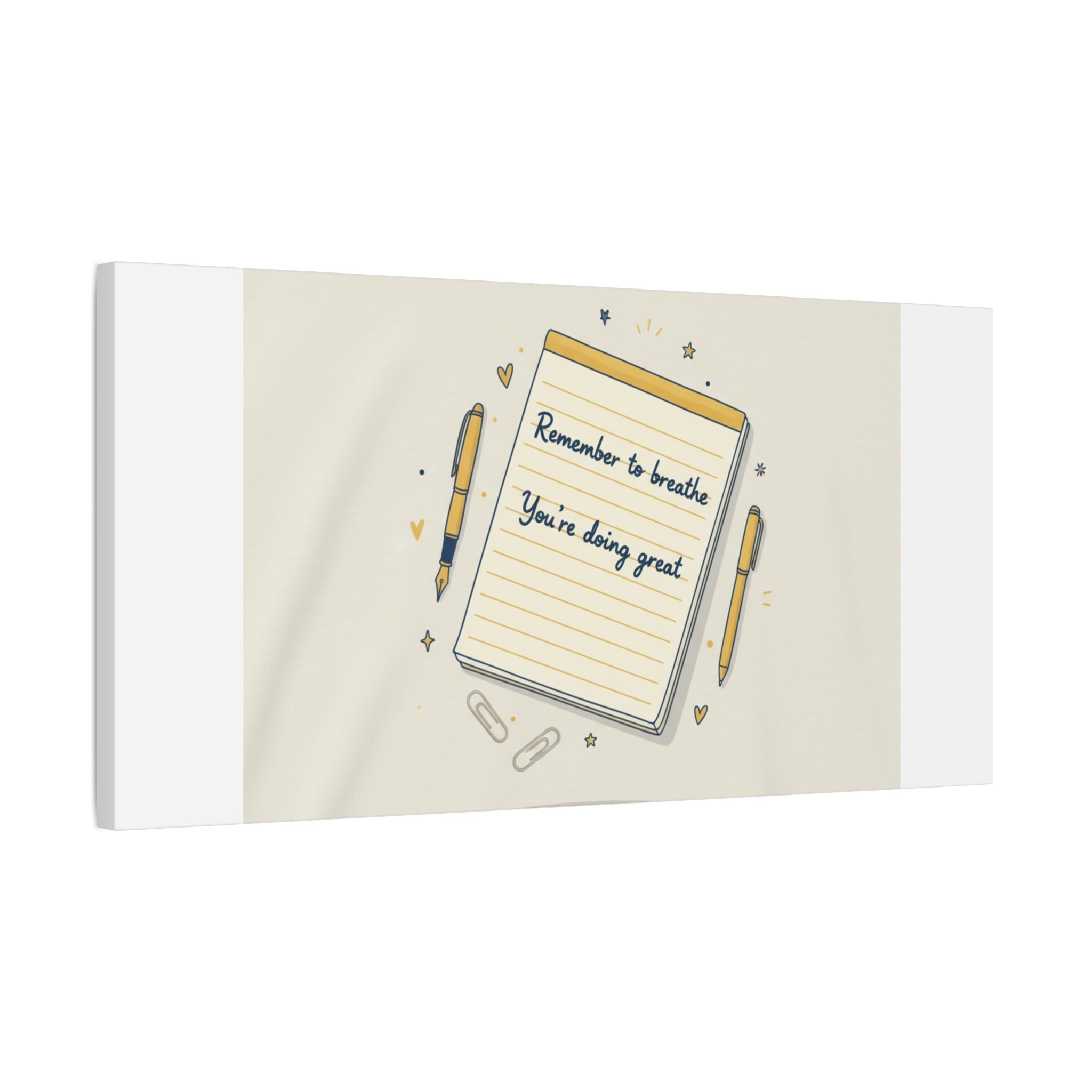 Note to Self notepad wall art | Matte Canvas - TiendaNote to Self notepad wall art | Matte Canvas1.25"36" x 36"49799819490558167094TiendaPrintify49799819490558167094CanvasNote to Self notepad wall art | Matte Canvas