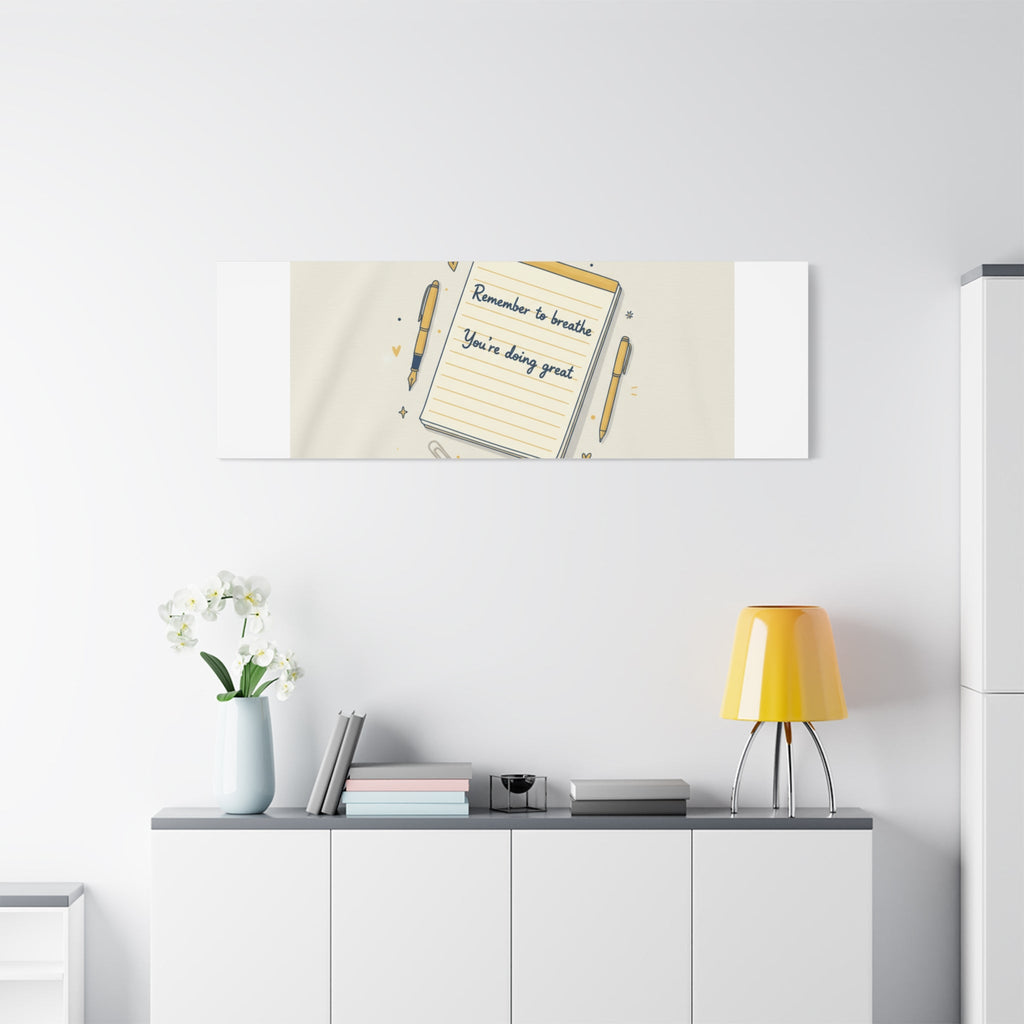 Note to Self notepad wall art | Matte Canvas - TiendaNote to Self notepad wall art | Matte Canvas1.25"36" x 36"49799819490558167094TiendaPrintify49799819490558167094CanvasNote to Self notepad wall art | Matte Canvas