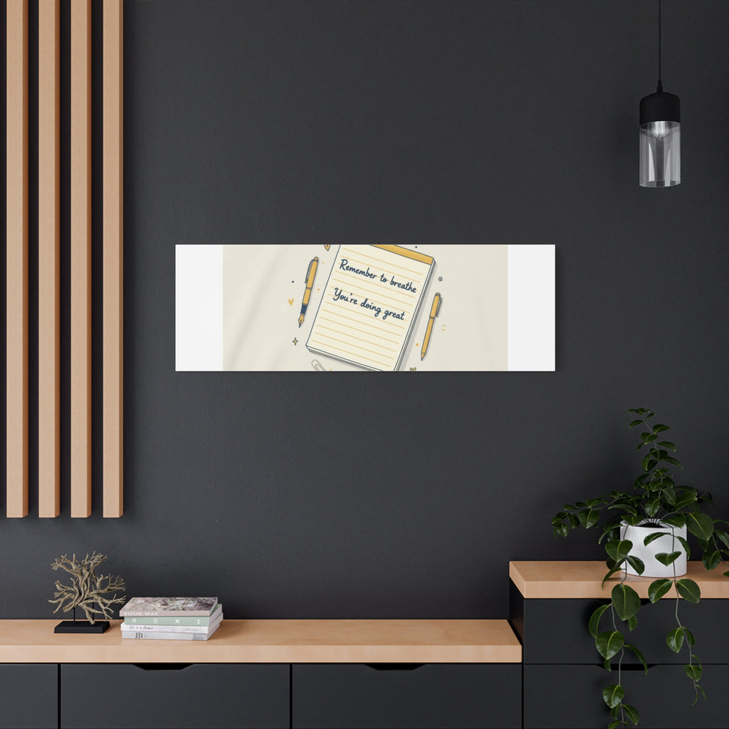Note to Self notepad wall art | Matte Canvas - TiendaNote to Self notepad wall art | Matte Canvas1.25"36" x 36"49799819490558167094TiendaPrintify49799819490558167094CanvasNote to Self notepad wall art | Matte Canvas