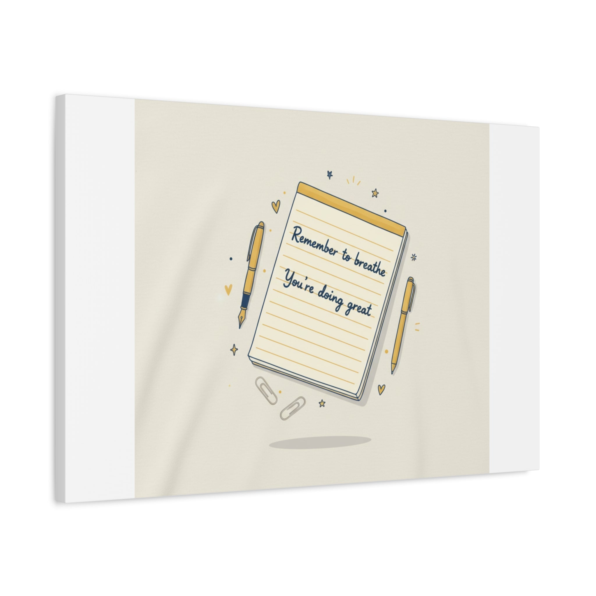 Note to Self notepad wall art | Matte Canvas - TiendaNote to Self notepad wall art | Matte Canvas1.25"36" x 36"49799819490558167094TiendaPrintify49799819490558167094CanvasNote to Self notepad wall art | Matte Canvas