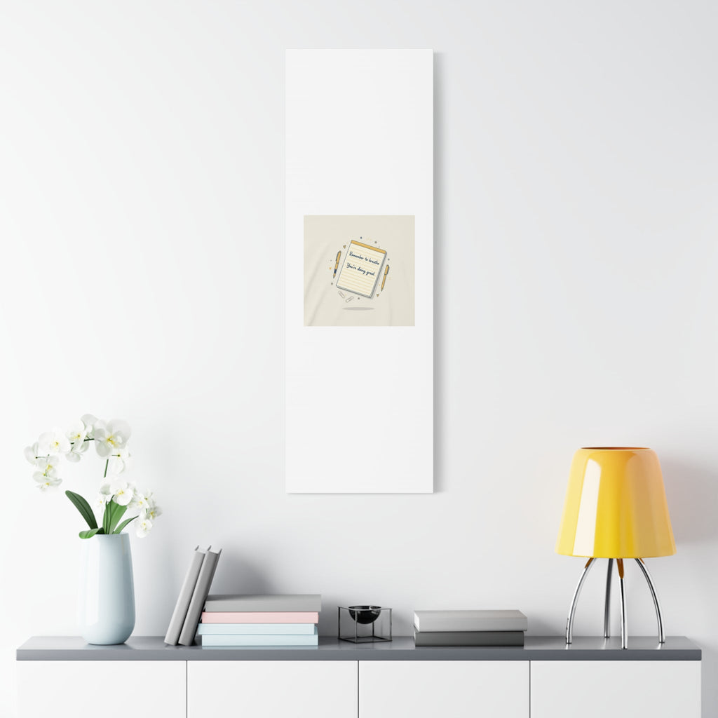 Note to Self notepad wall art | Matte Canvas - TiendaNote to Self notepad wall art | Matte Canvas1.25"36" x 36"49799819490558167094TiendaPrintify49799819490558167094CanvasNote to Self notepad wall art | Matte Canvas